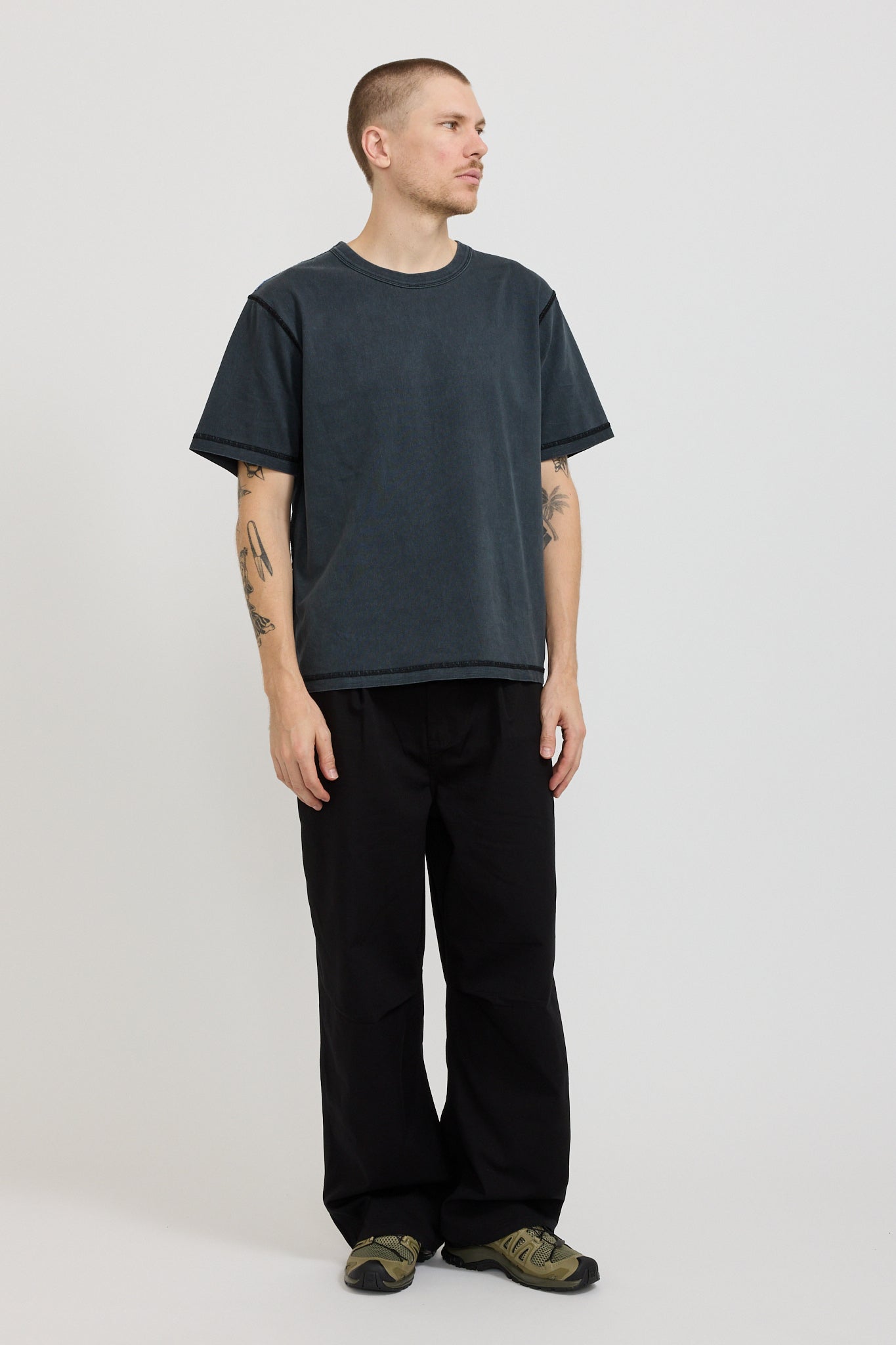 Larriet | Blind Tee Used Black | Maplestore
