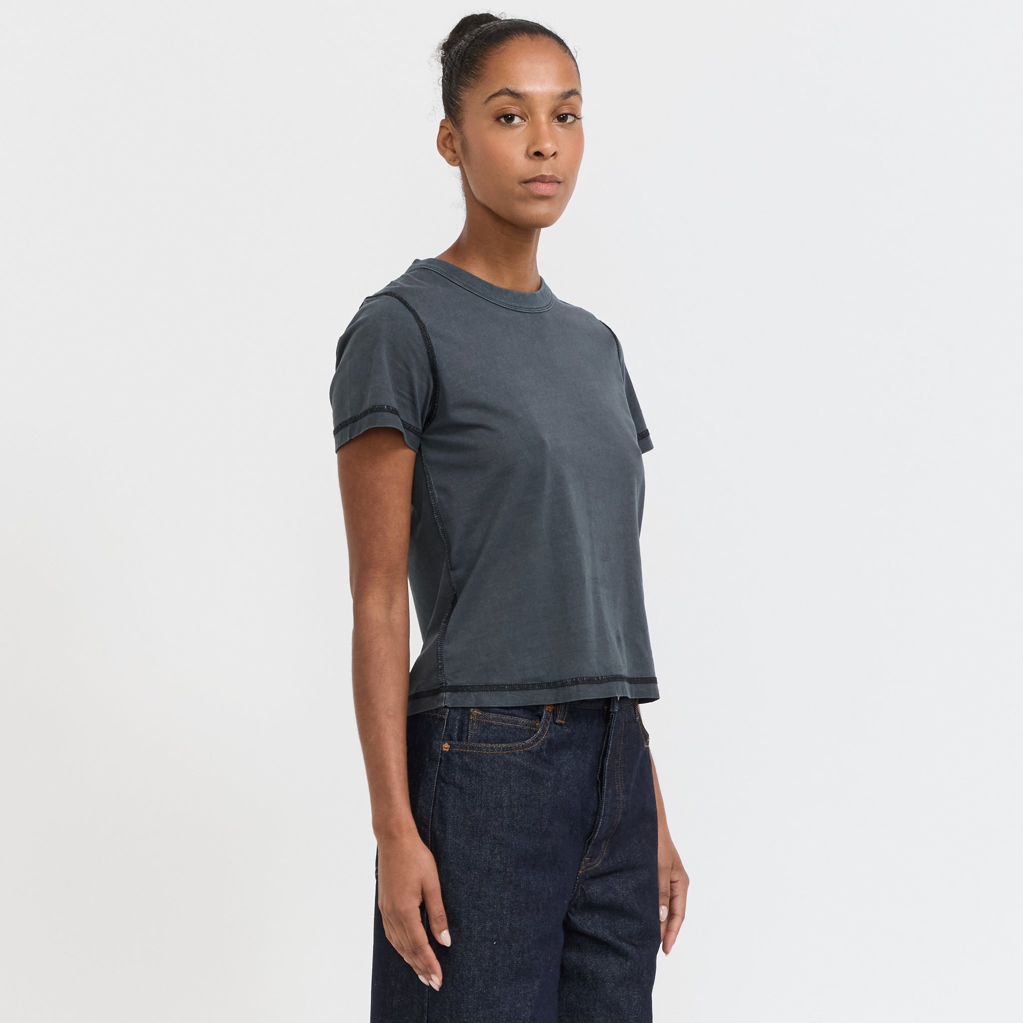 Larriet | Womens Blind Tee Used Black | Maplestore