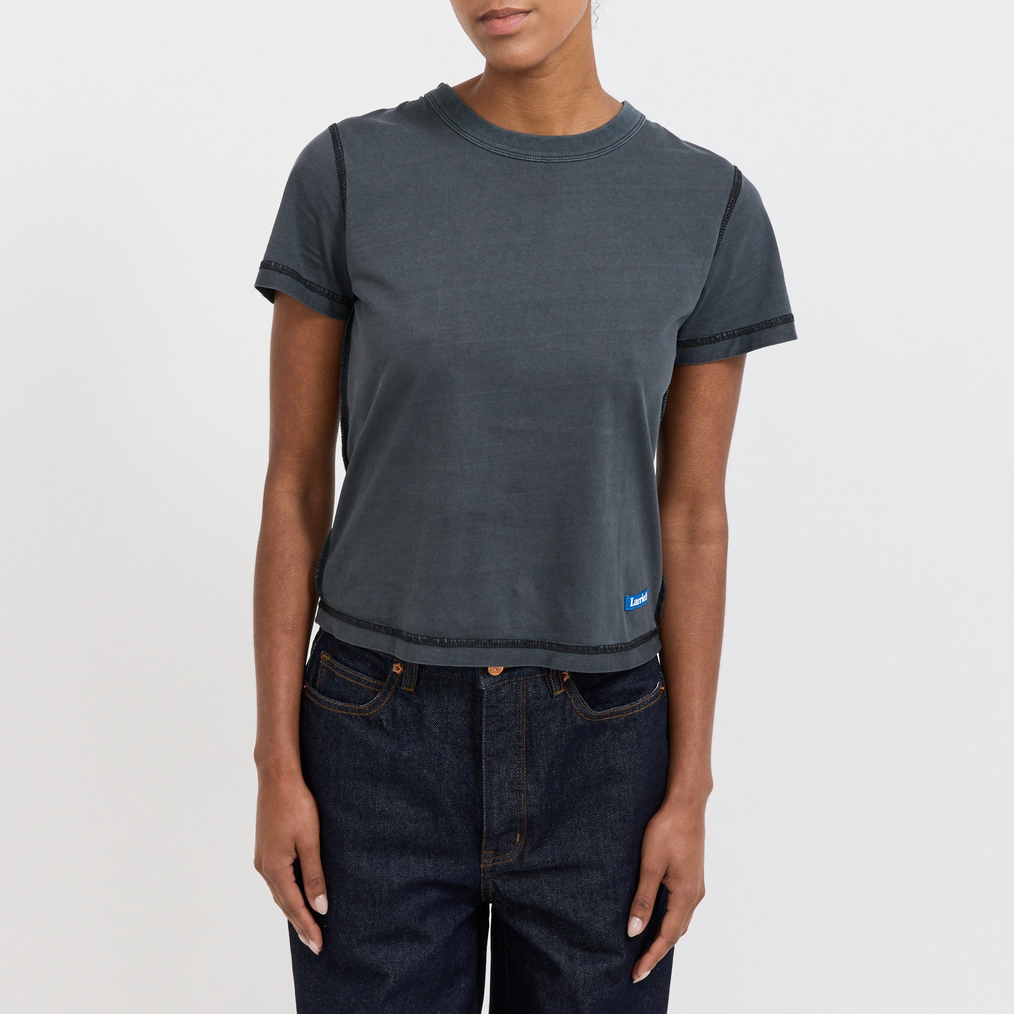 Larriet | Womens Blind Tee Used Black | Maplestore