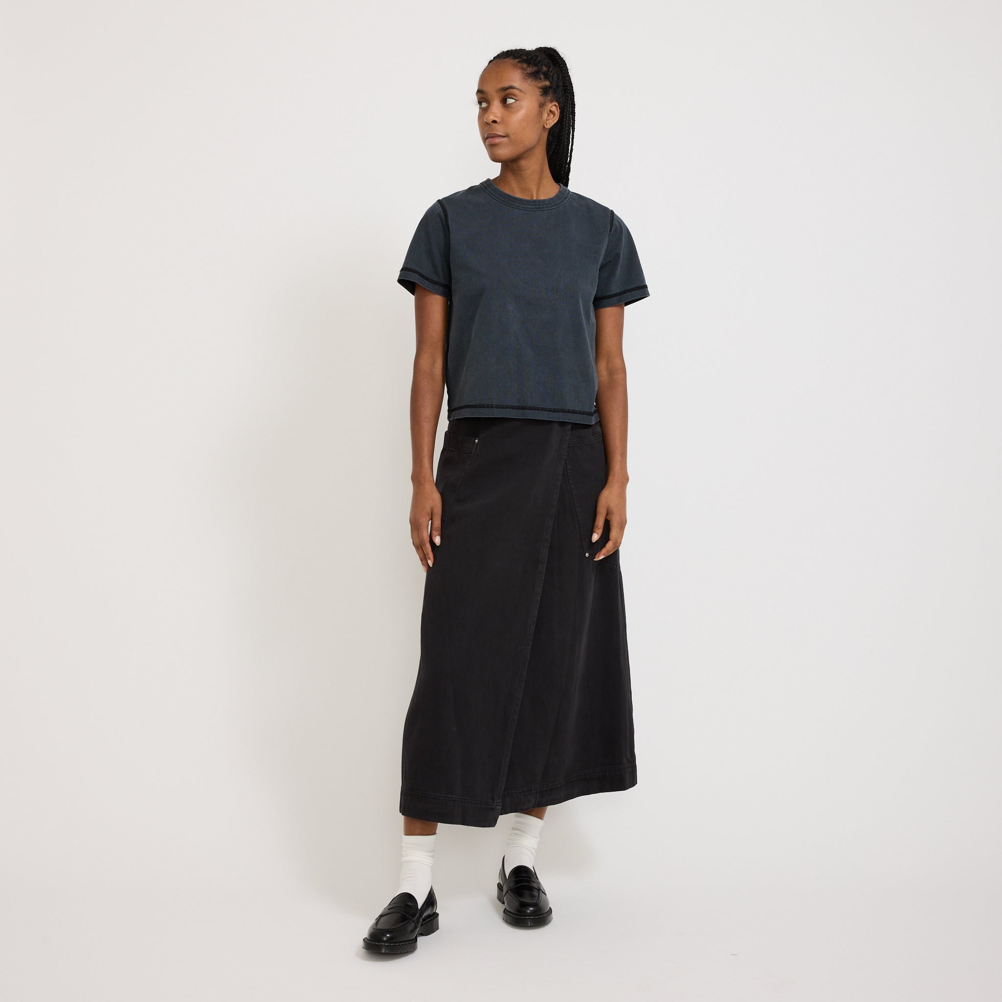 Womens Blind Tee Used Black