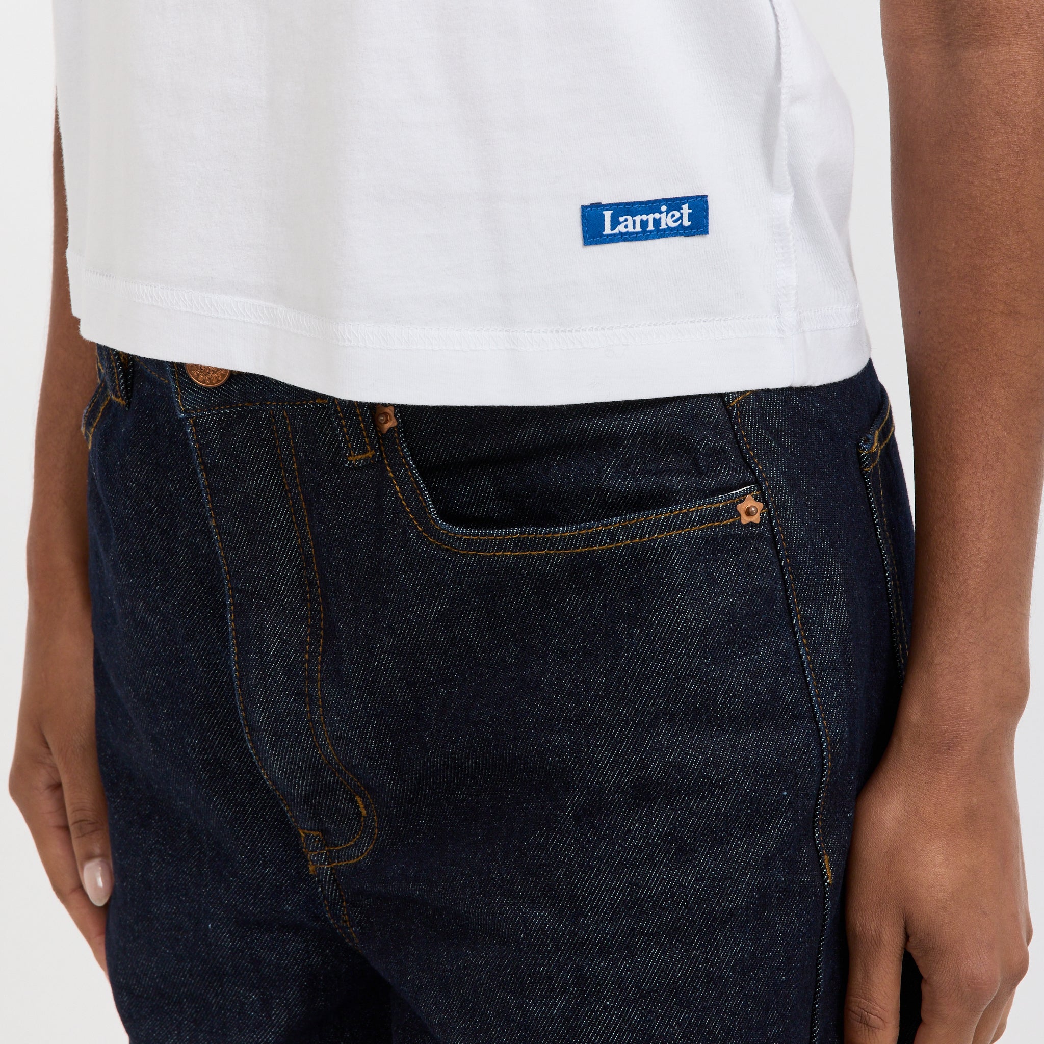 Larriet | Womens Blind Tee White | Maplestore
