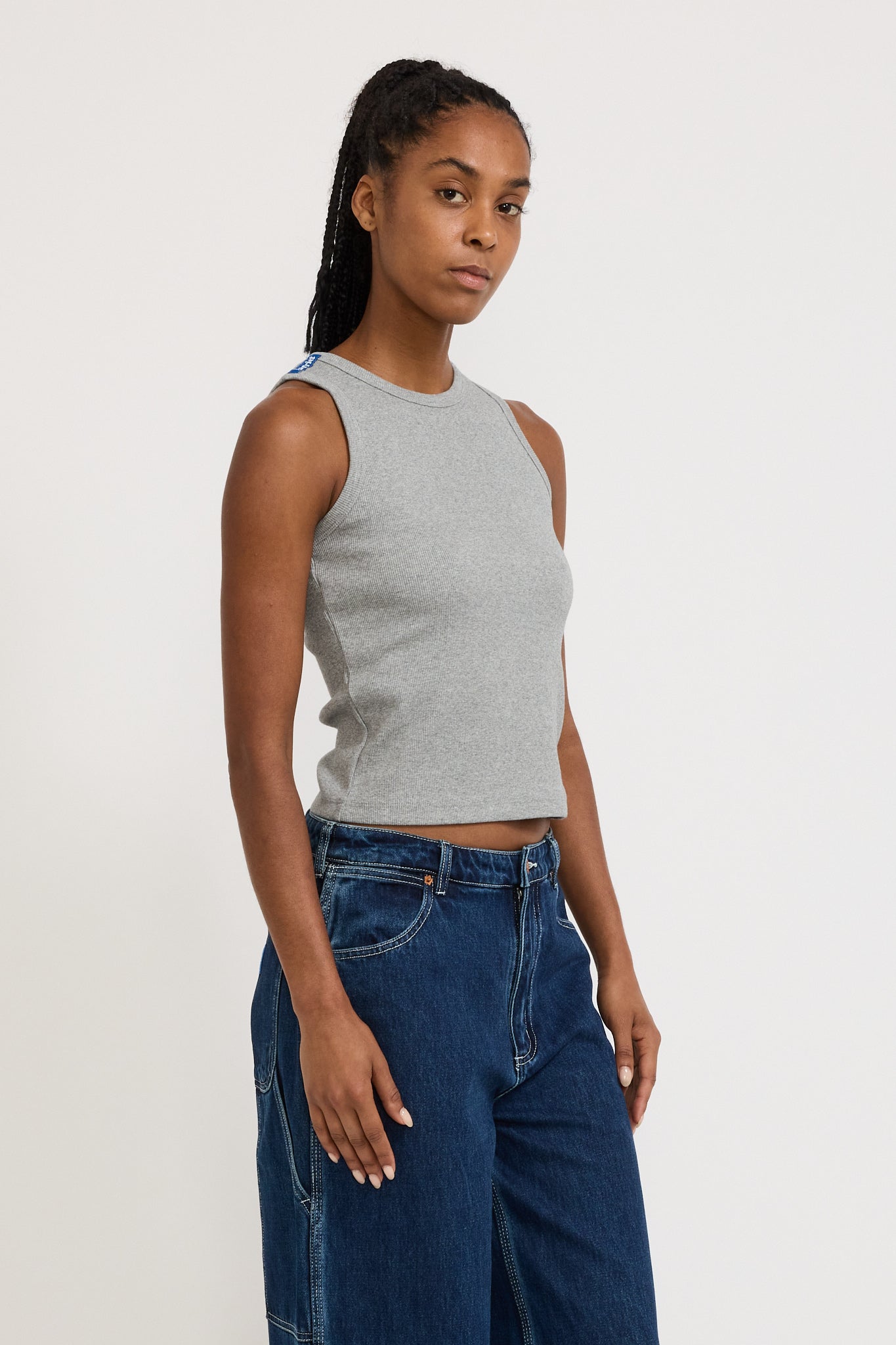 Bloom Tank Grey Marle