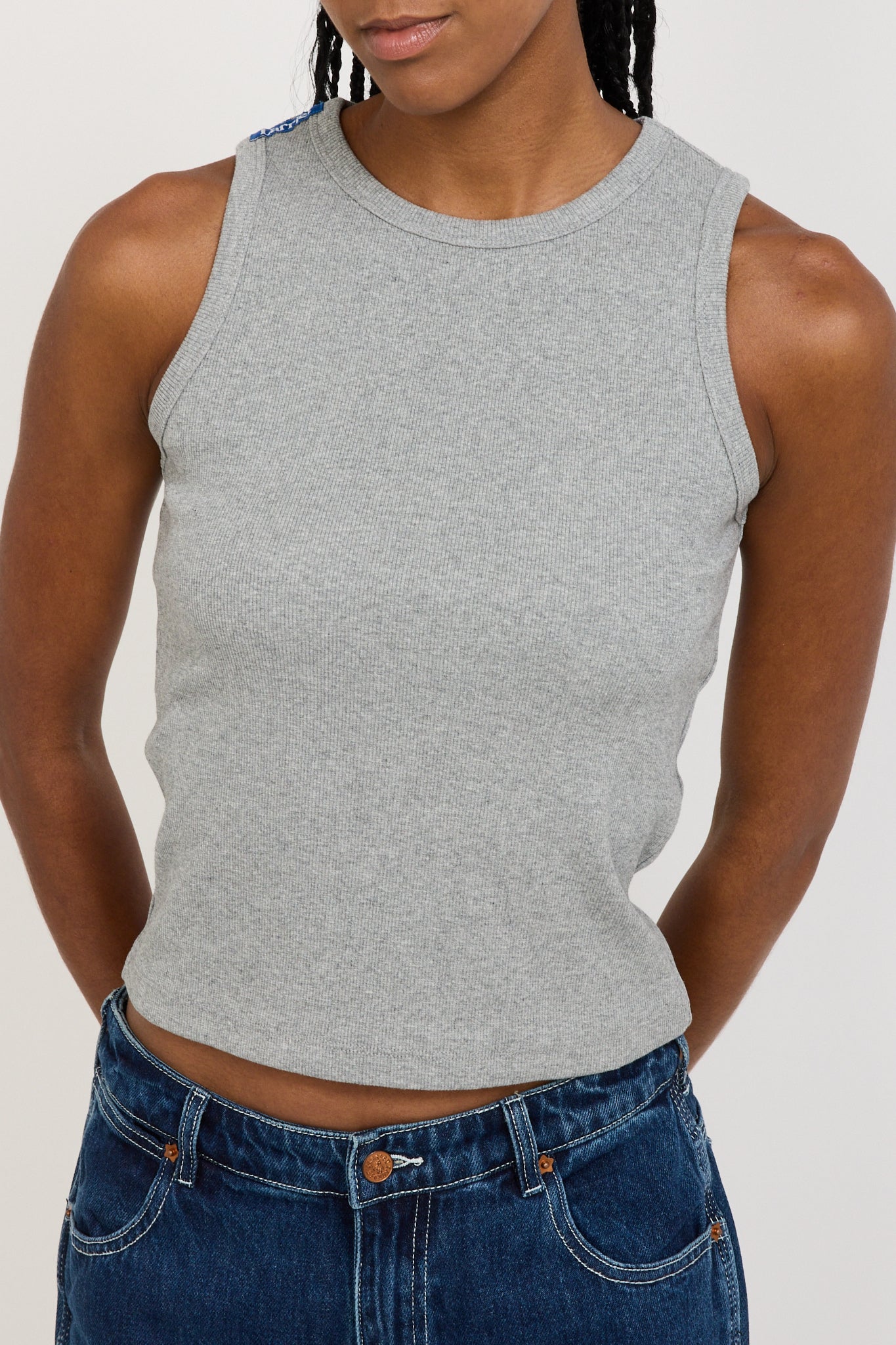 Bloom Tank Grey Marle