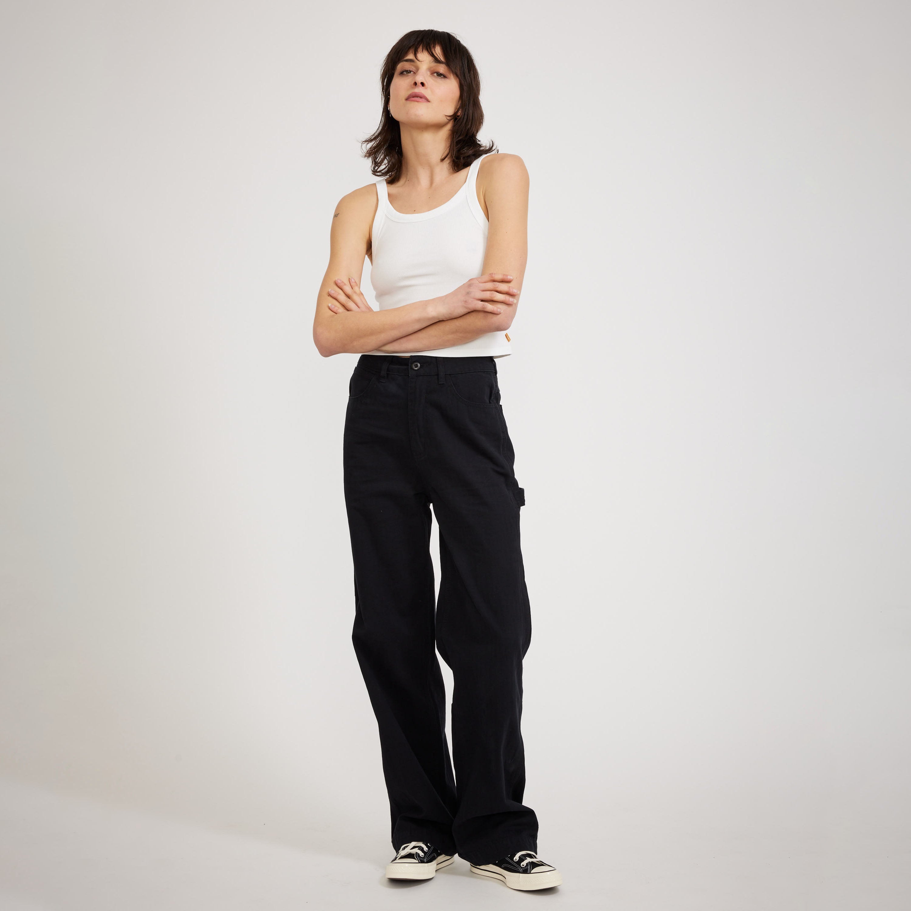 Womens Carpenter Pant Black