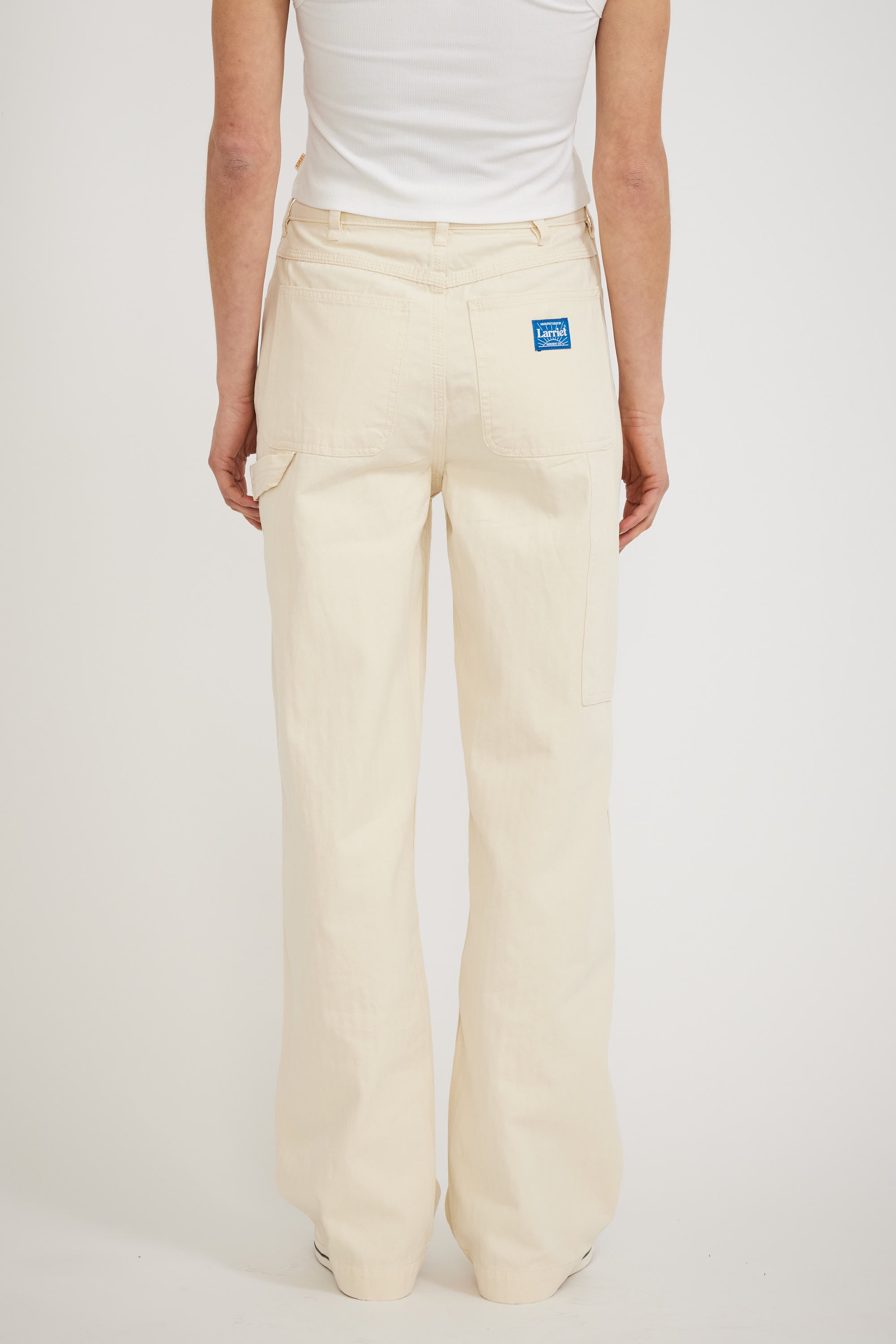 Larriet | Womens Carpenter Pant Natural | Maplestore