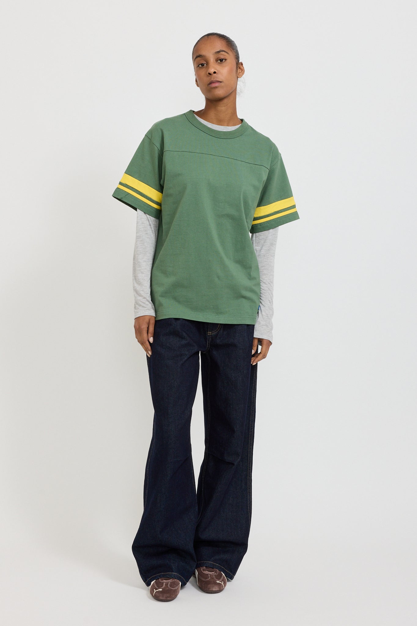 Larriet | Chad Tee Green Womens | Maplestore