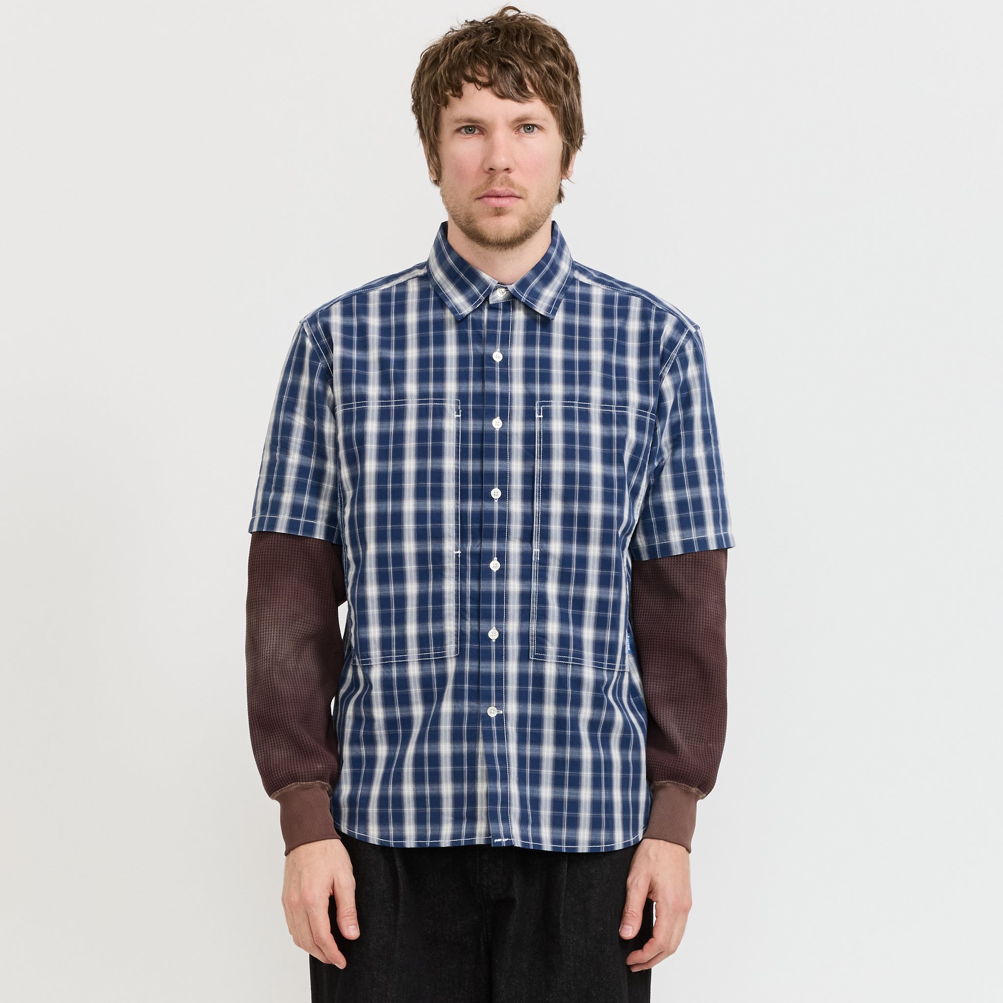 Cliff Short Sleeve Shirt Barn Plaid