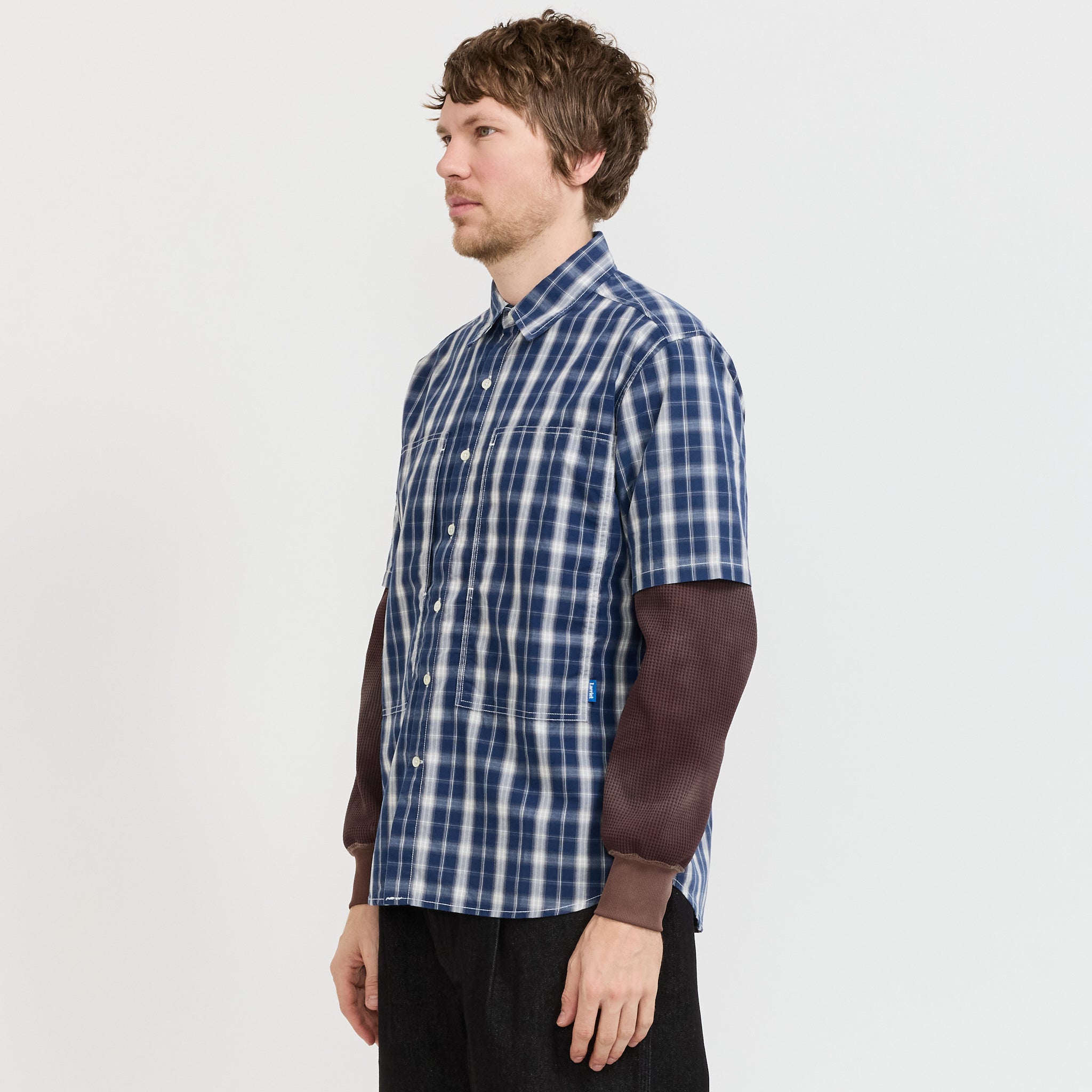 Cliff Short Sleeve Shirt Barn Plaid