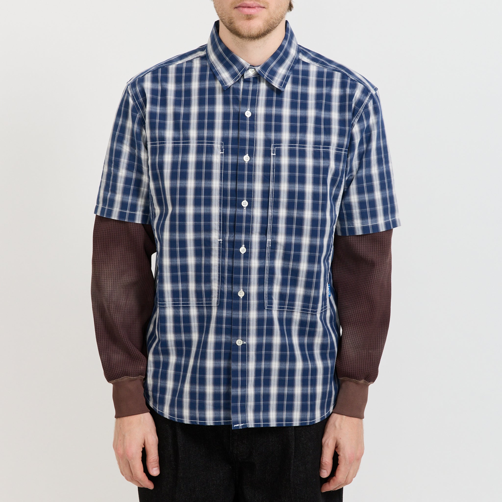 Cliff Short Sleeve Shirt Barn Plaid