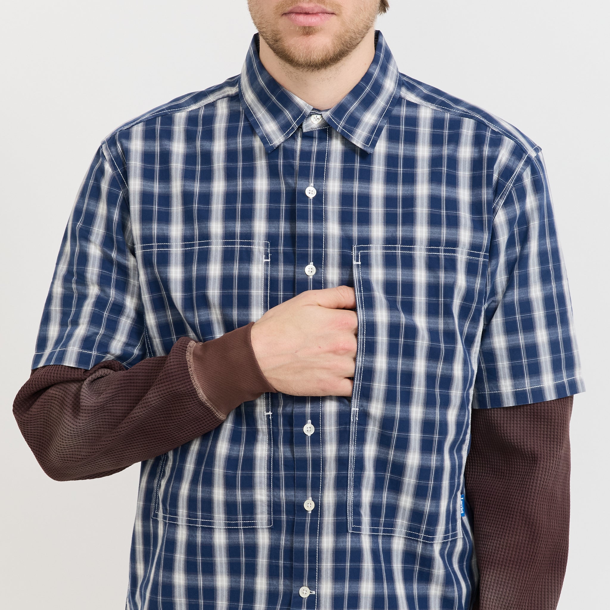 Cliff Short Sleeve Shirt Barn Plaid