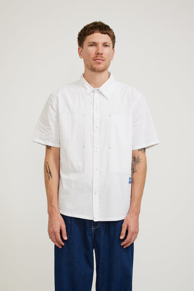 Larriet | Cliff Short Sleeve Shirt White | Maplestore