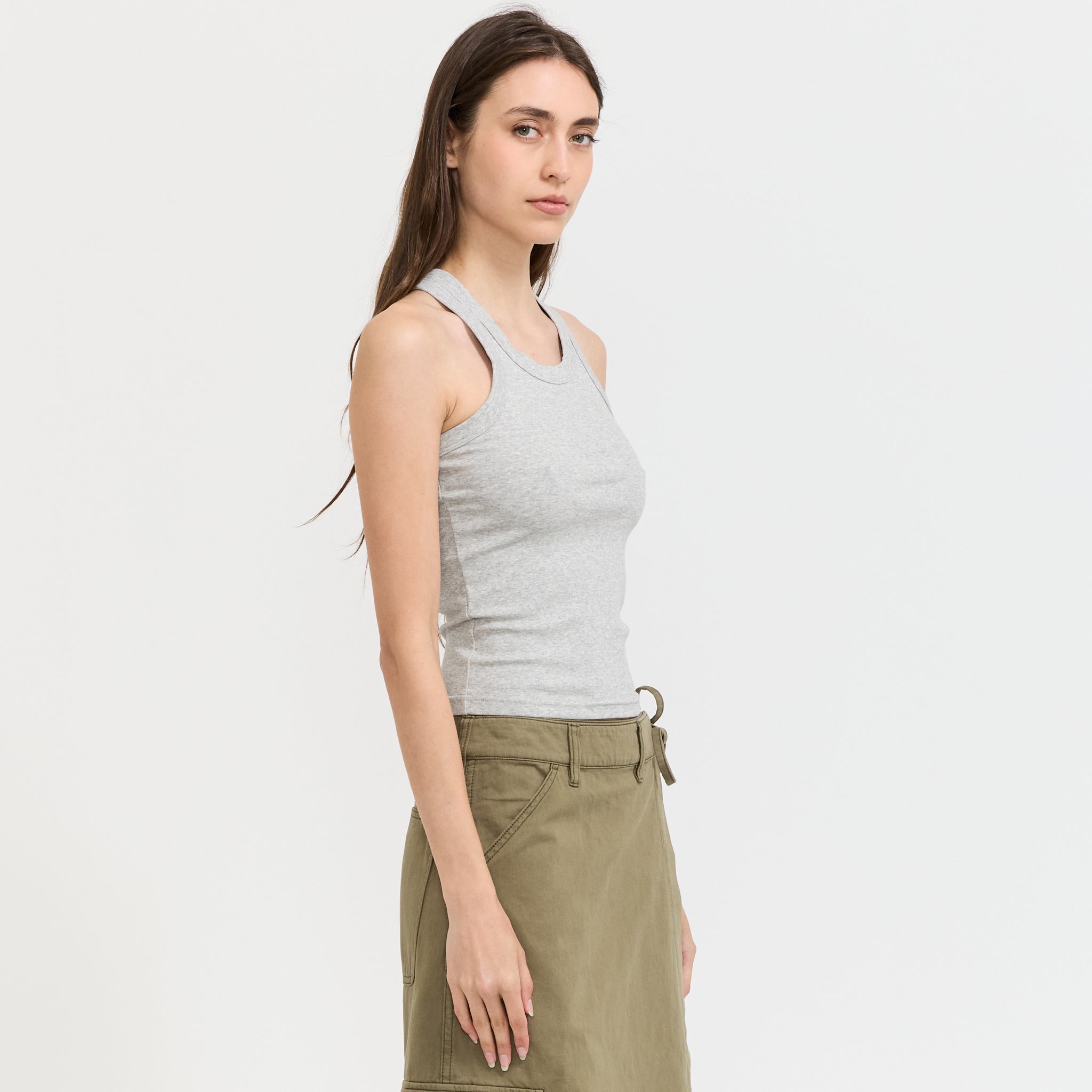 Fi Tank Grey Marle