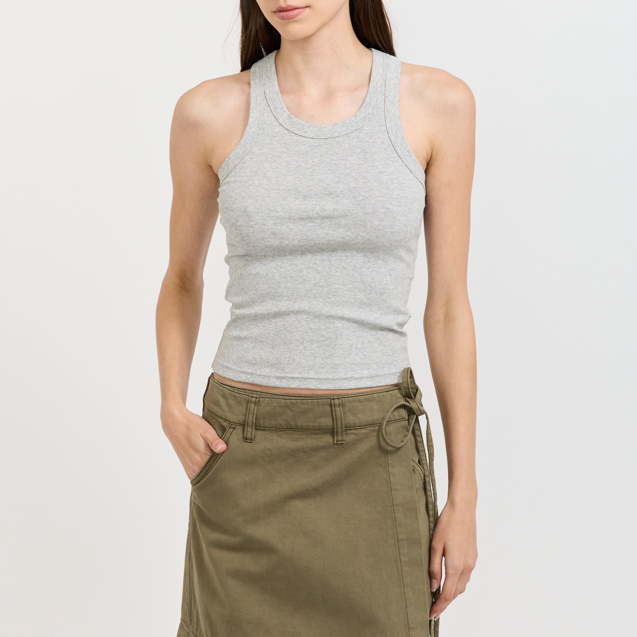 Fi Tank Grey Marle
