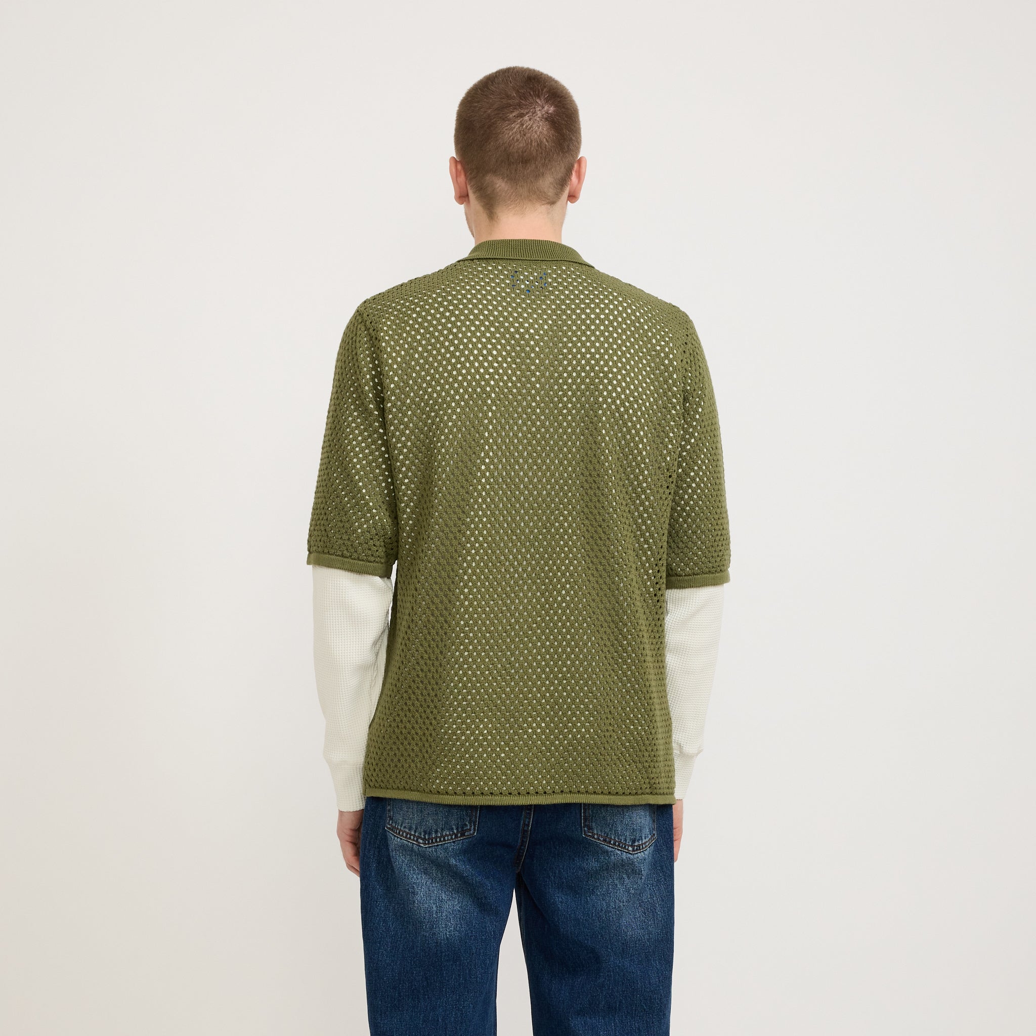 Larriet | Flora Short Sleeve Shirt Army | Maplestore