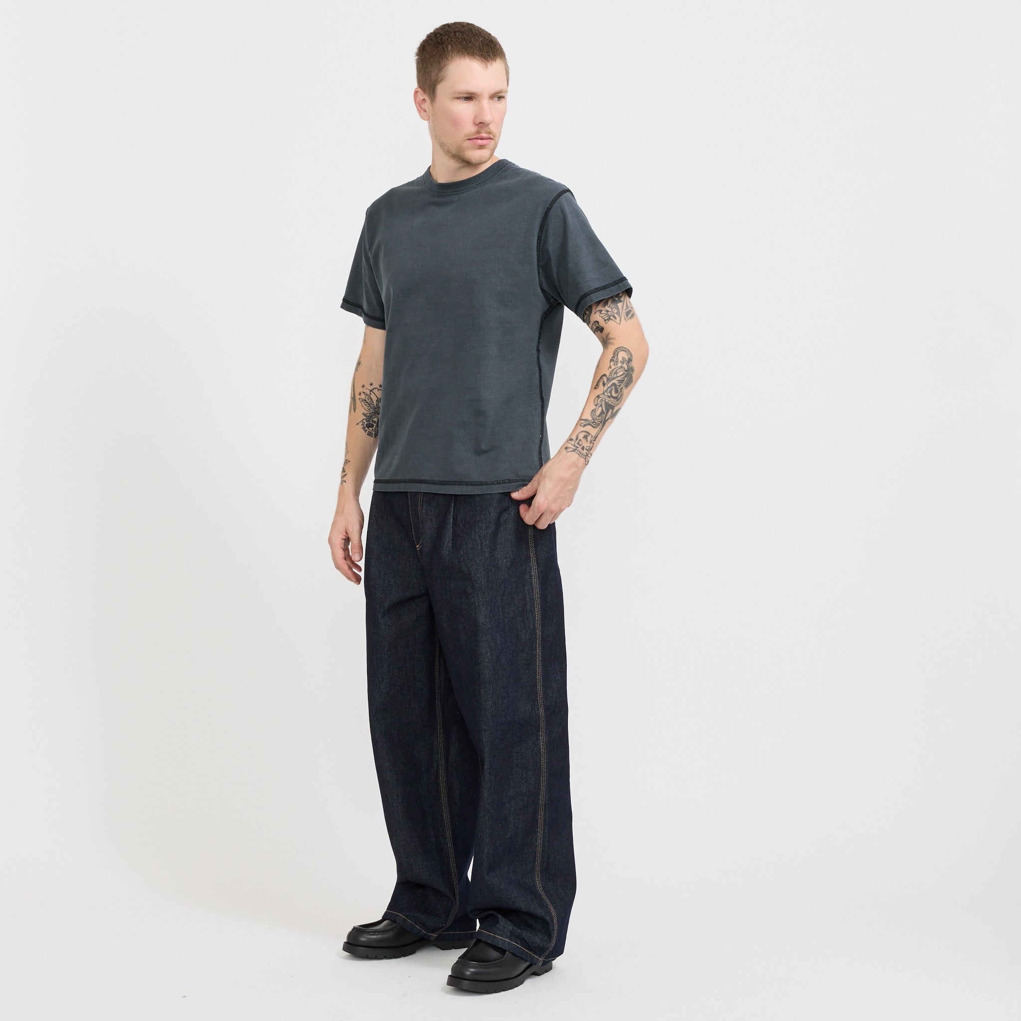Larriet | Frederick Pant Indigo Denim | Maplestore