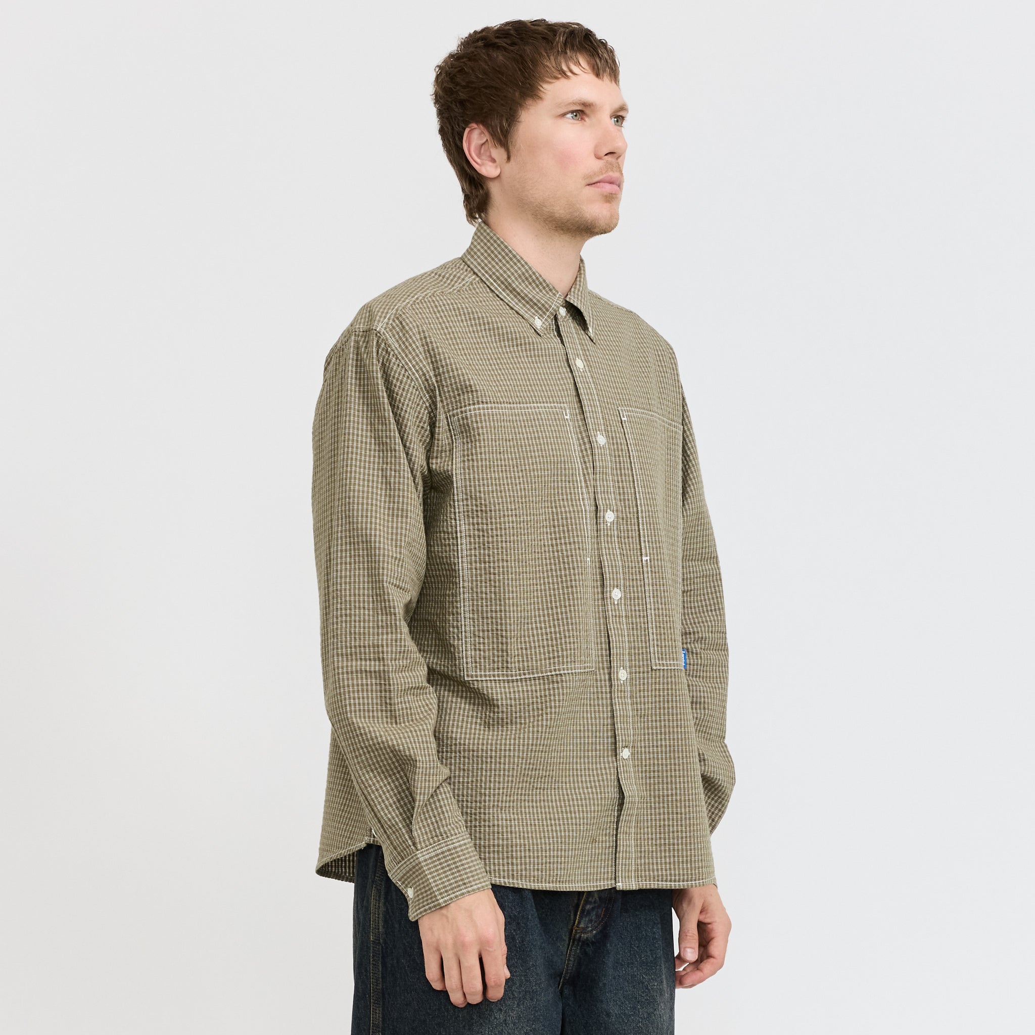 Grant Shirt Green Check