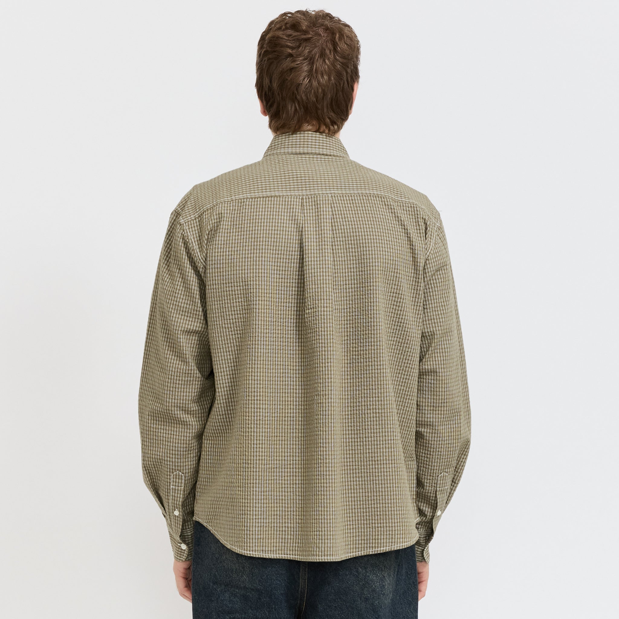 Grant Shirt Green Check
