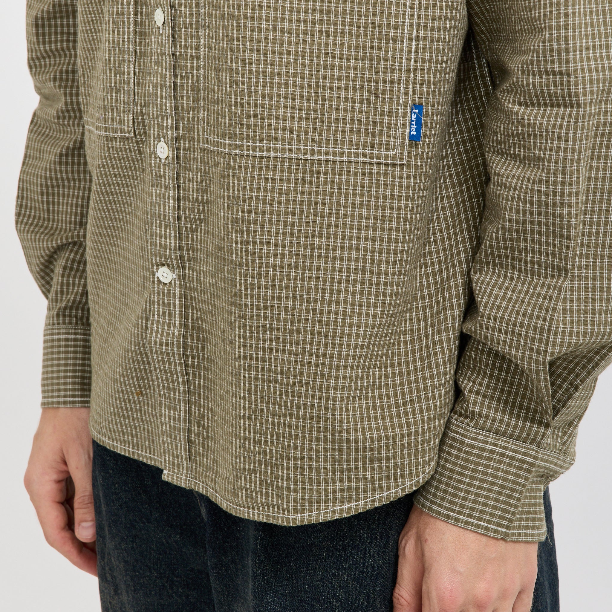 Grant Shirt Green Check