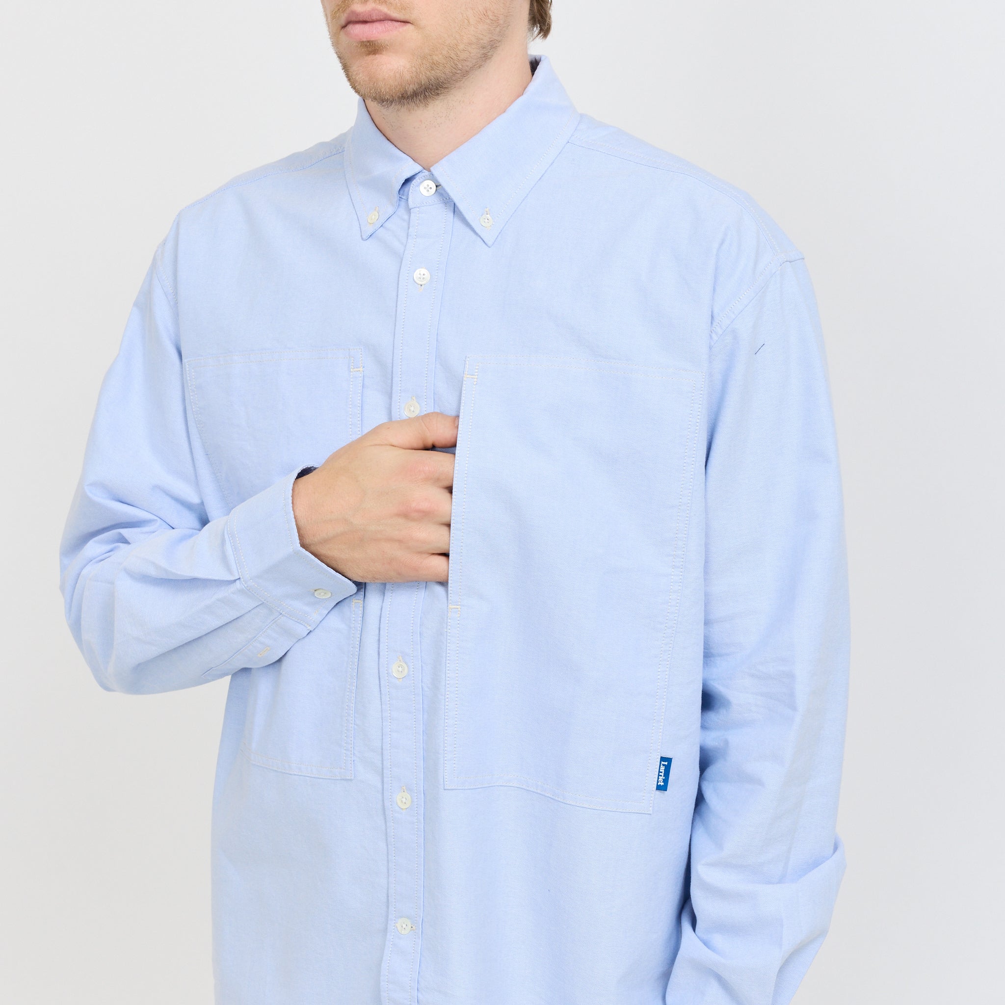 Grant Shirt Light Blue