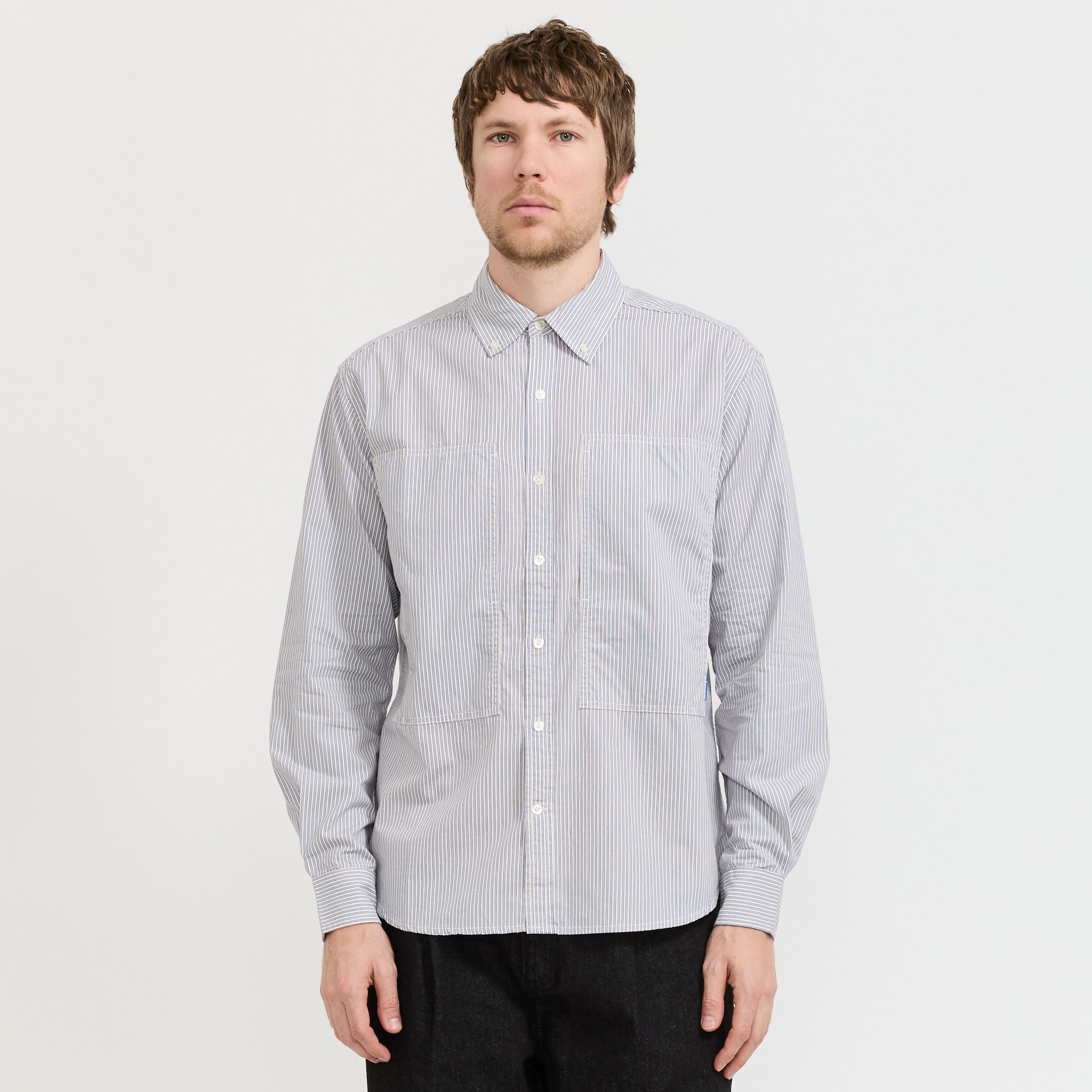 Grant Shirt Sky Stripe