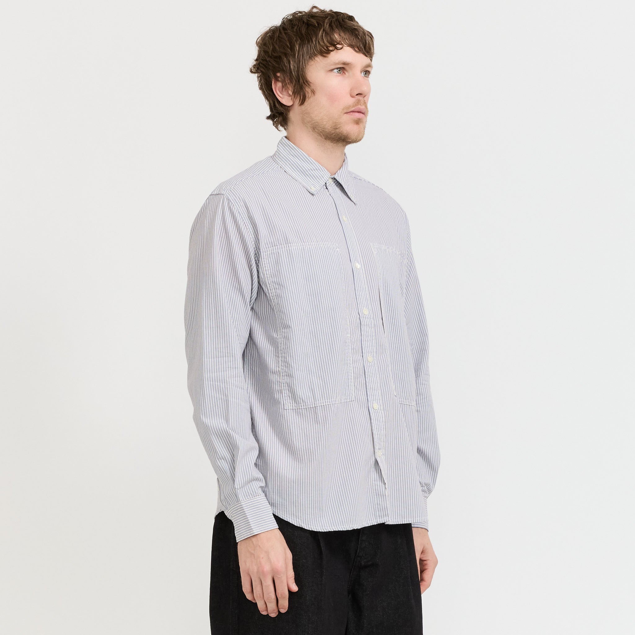 Grant Shirt Sky Stripe