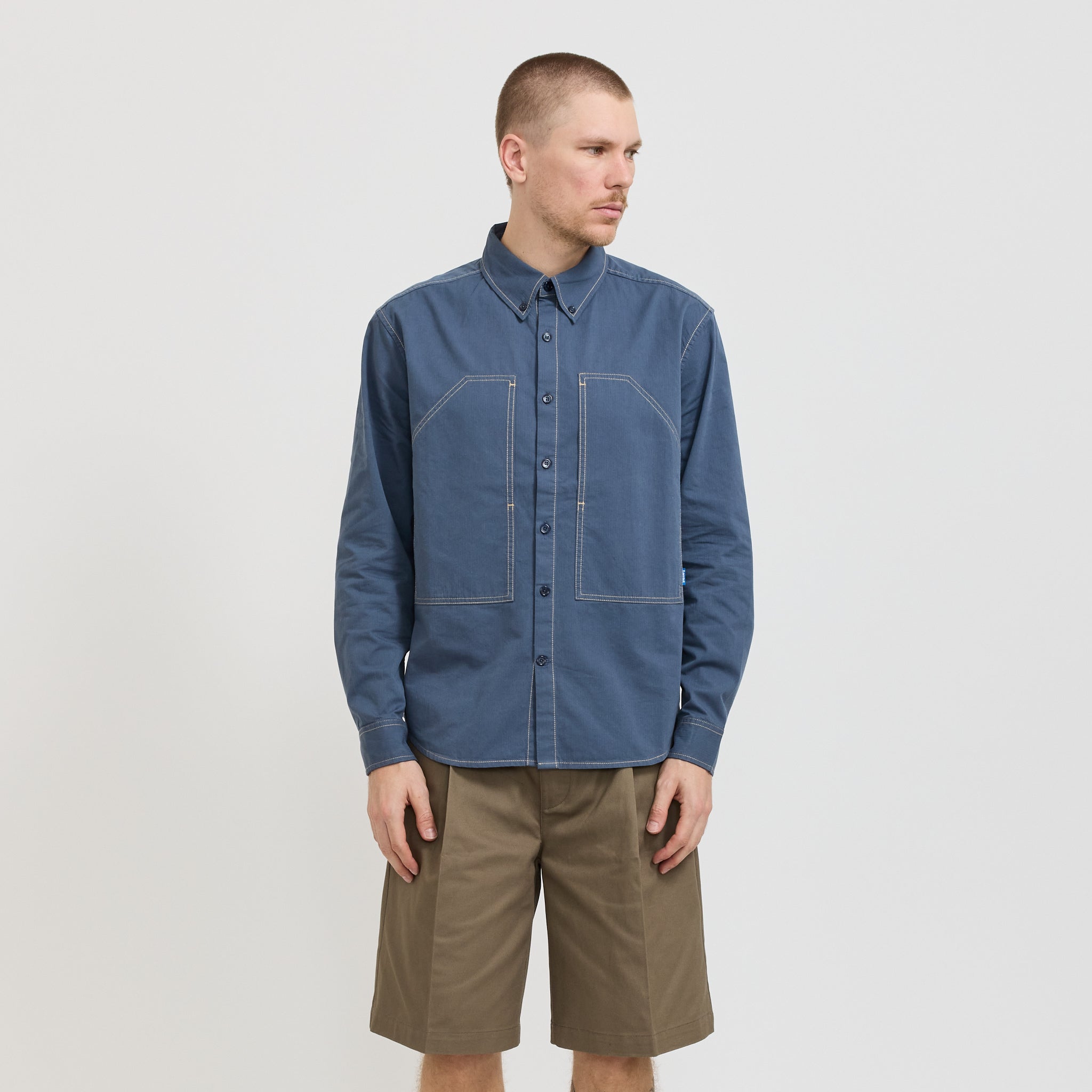 Gully Long Sleeve Shirt Ink