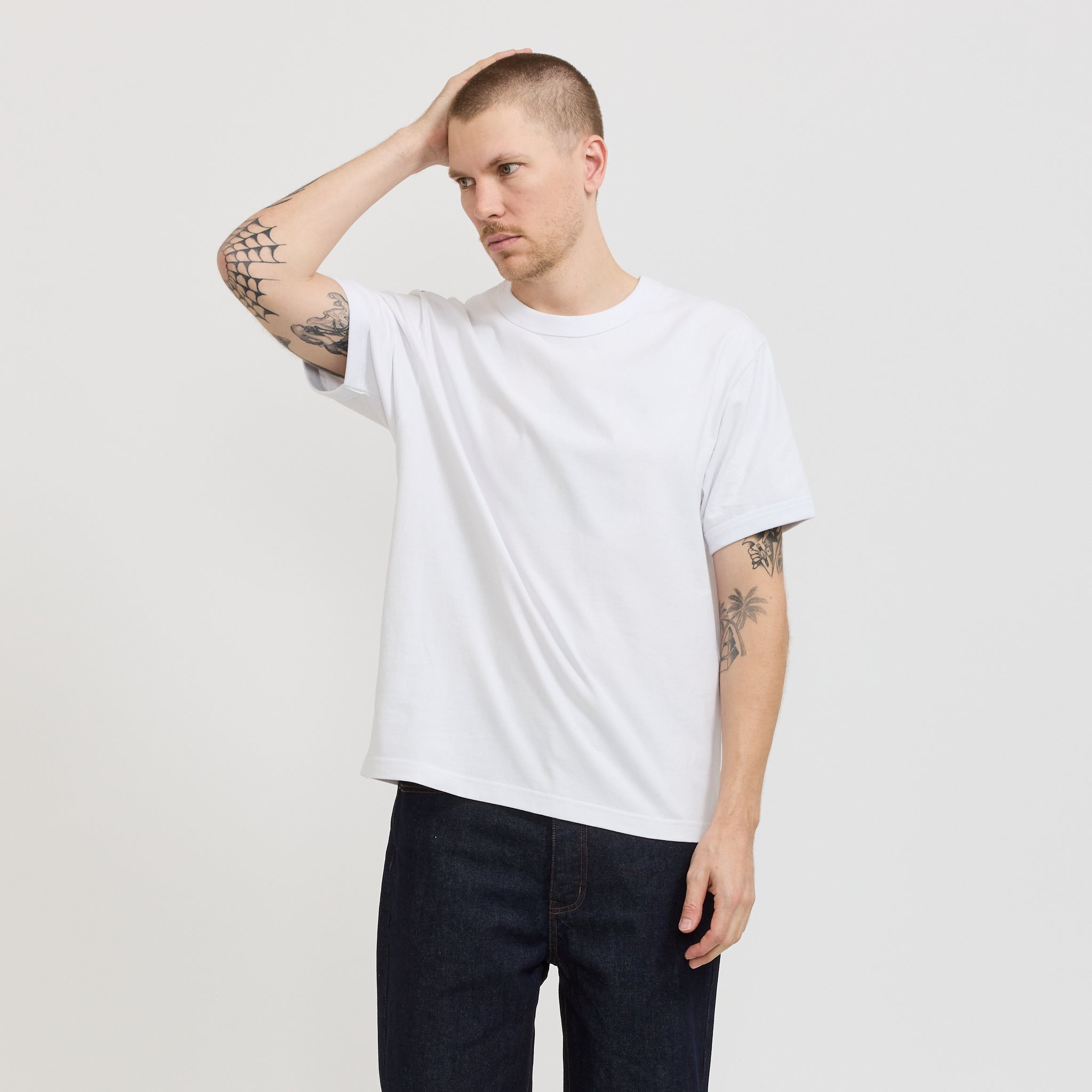 Hubby Tee White