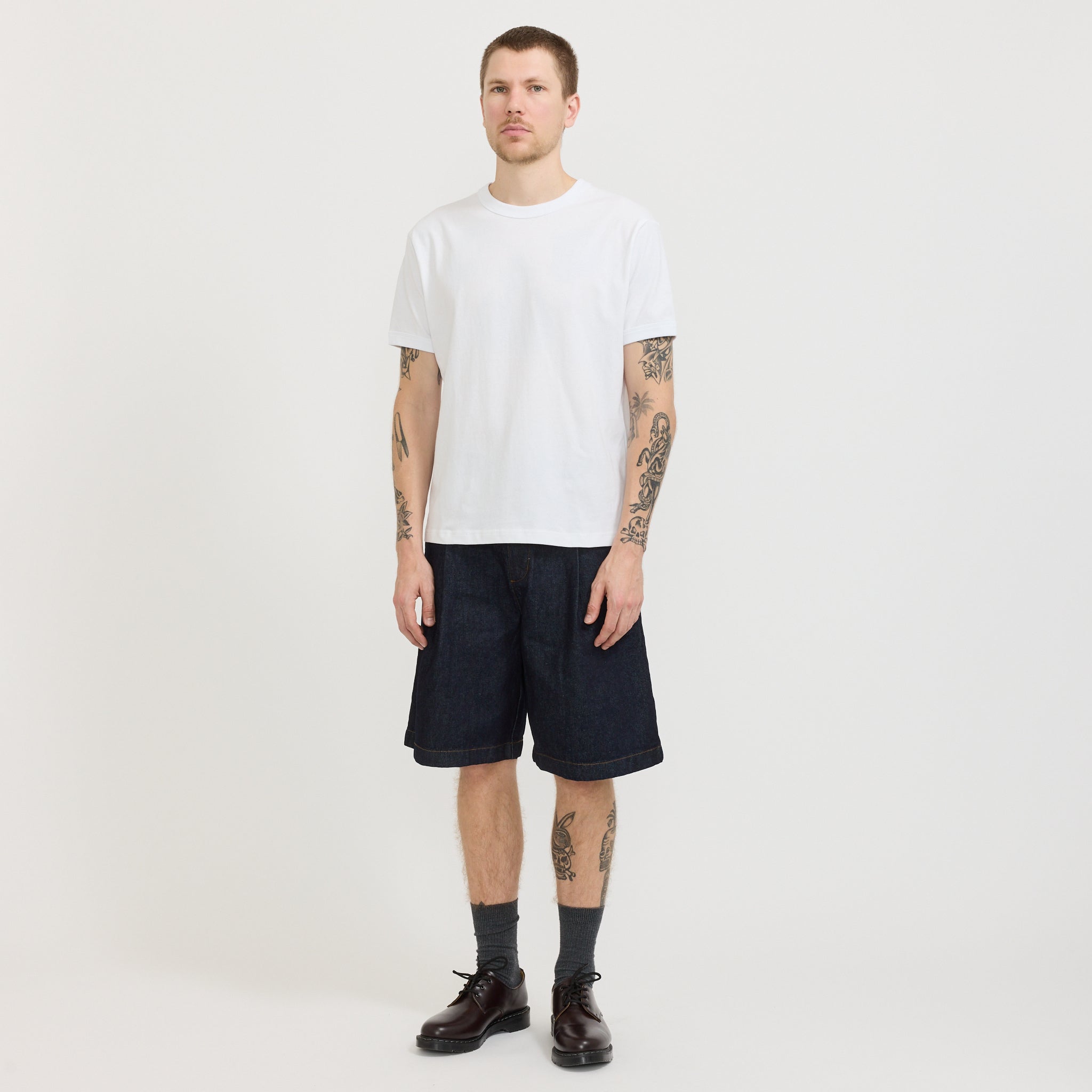 Lyu Short Indigo