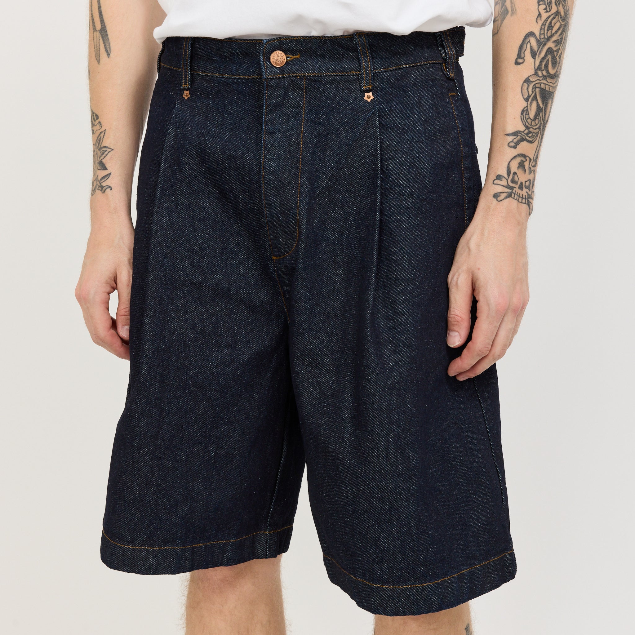 Lyu Short Indigo