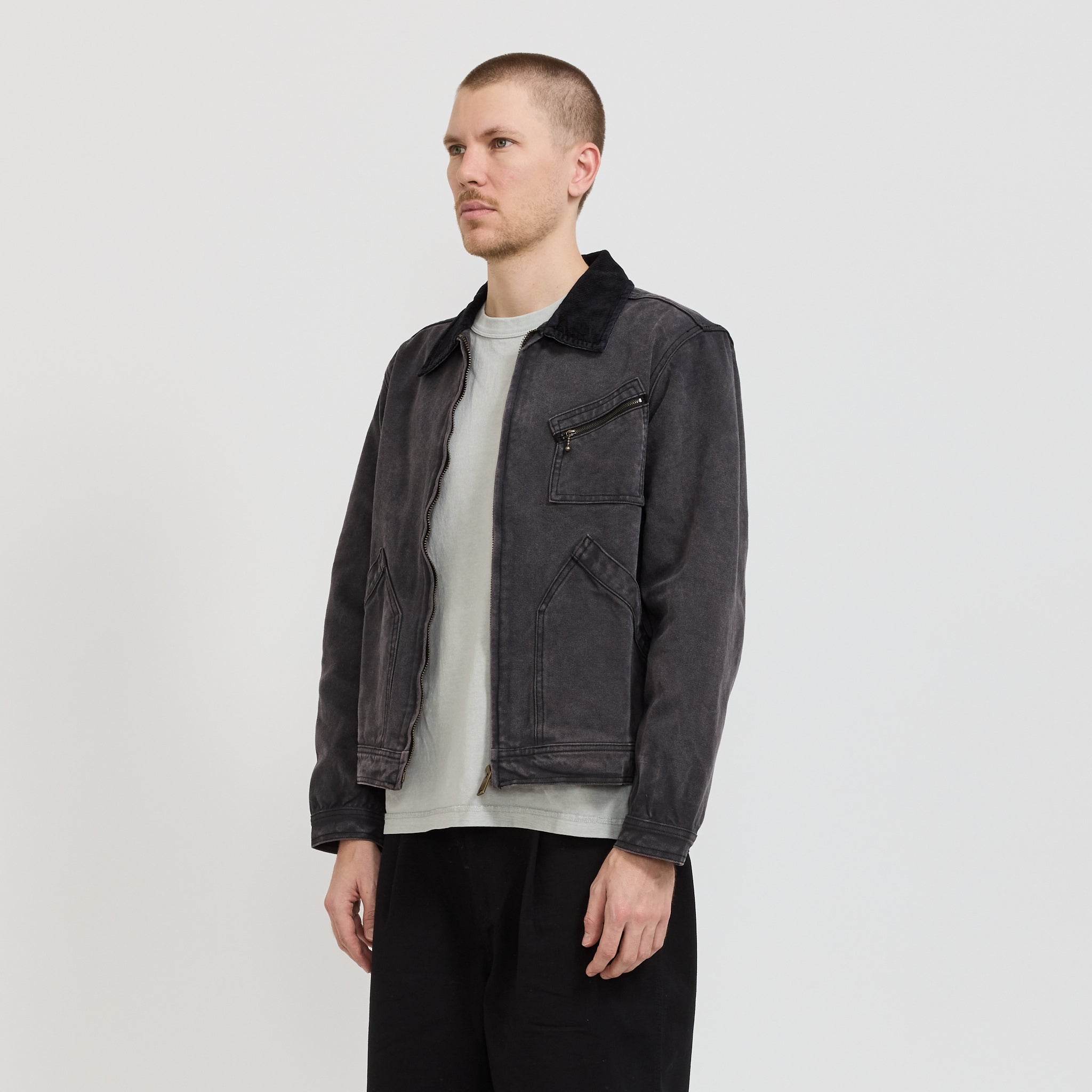 Larriet | Ranch Jacket Used Black | Maplestore