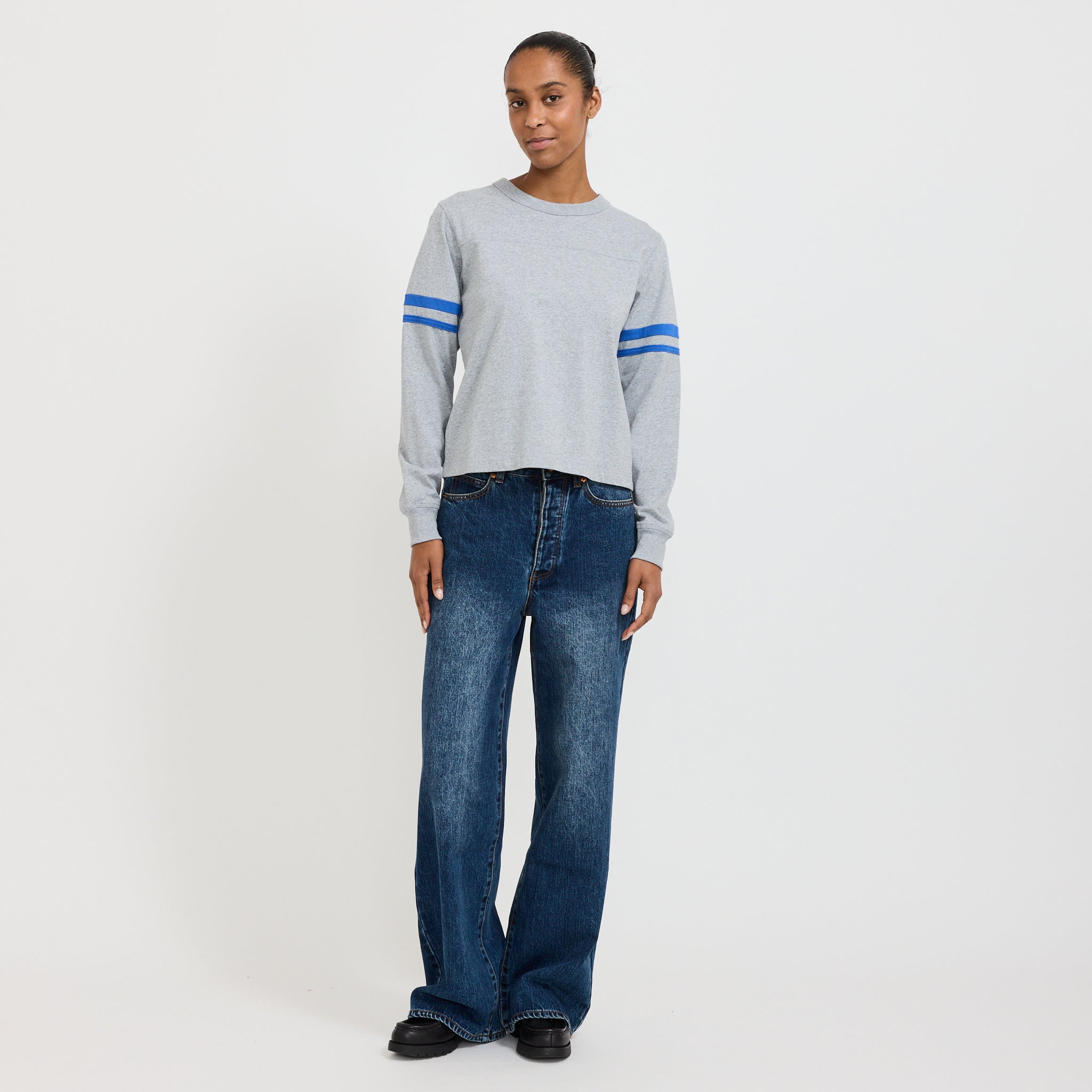Tullum Long Sleeve Tee Grey Marle