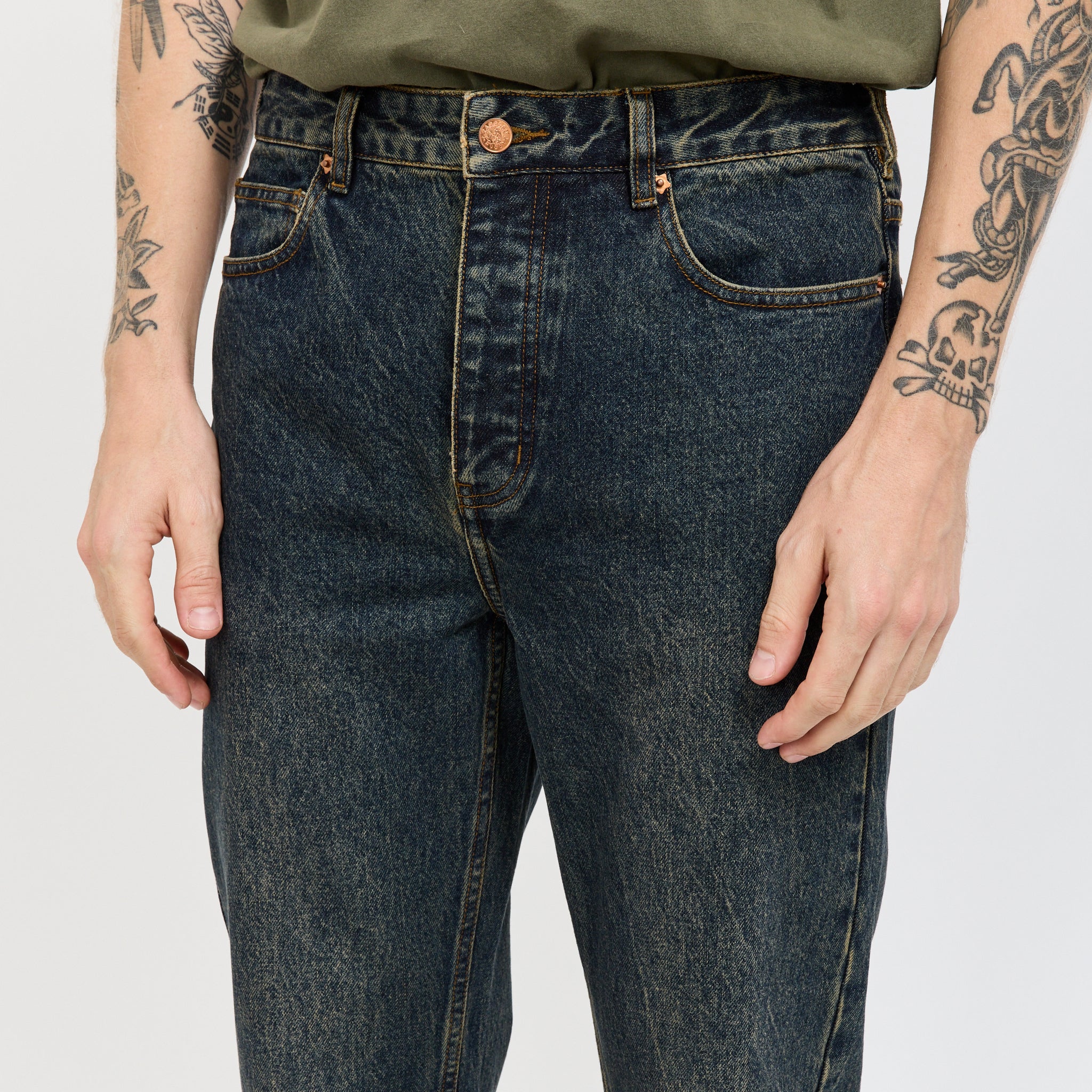 Larriet | Vini Jeans Dirty Indigo | Maplestore