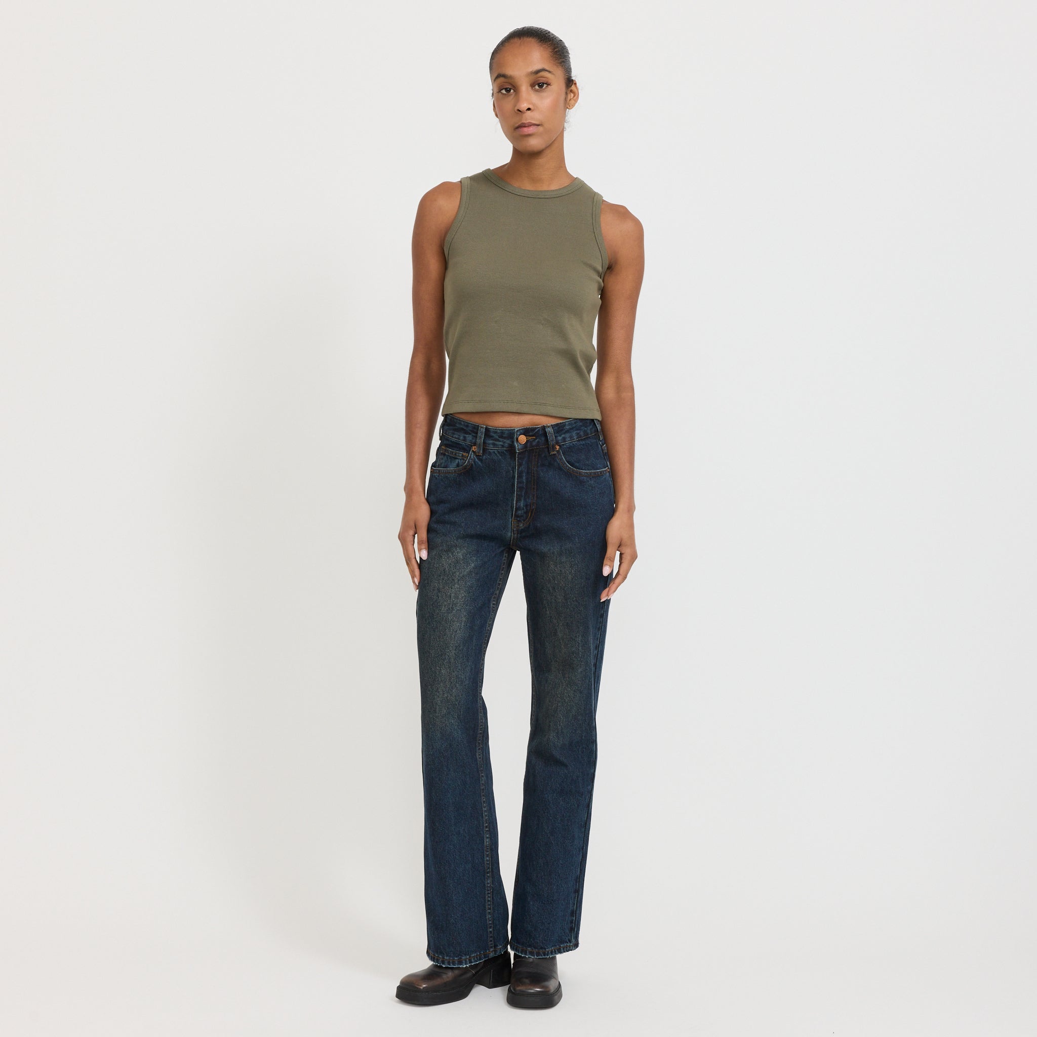 Womens Vini Jeans Dirty Indigo