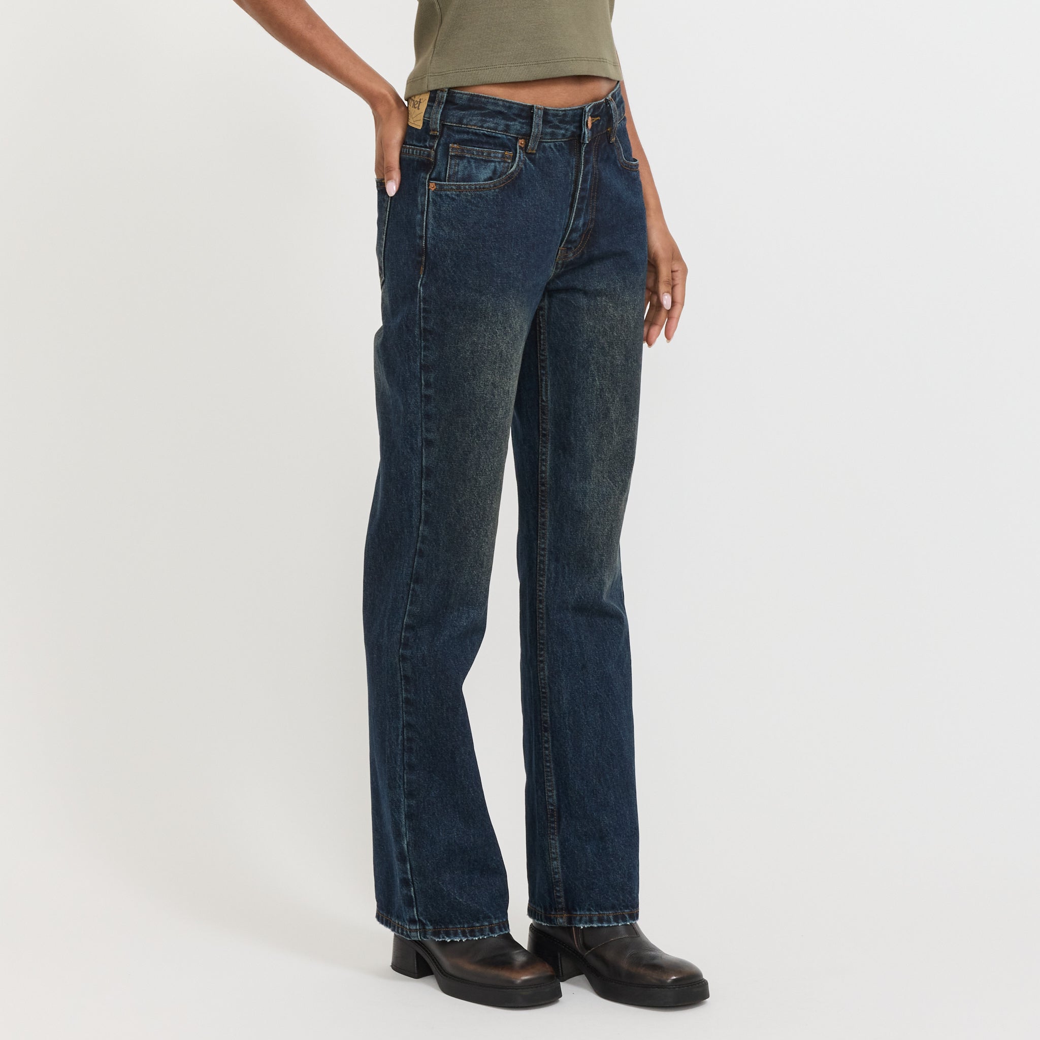 Womens Vini Jeans Dirty Indigo