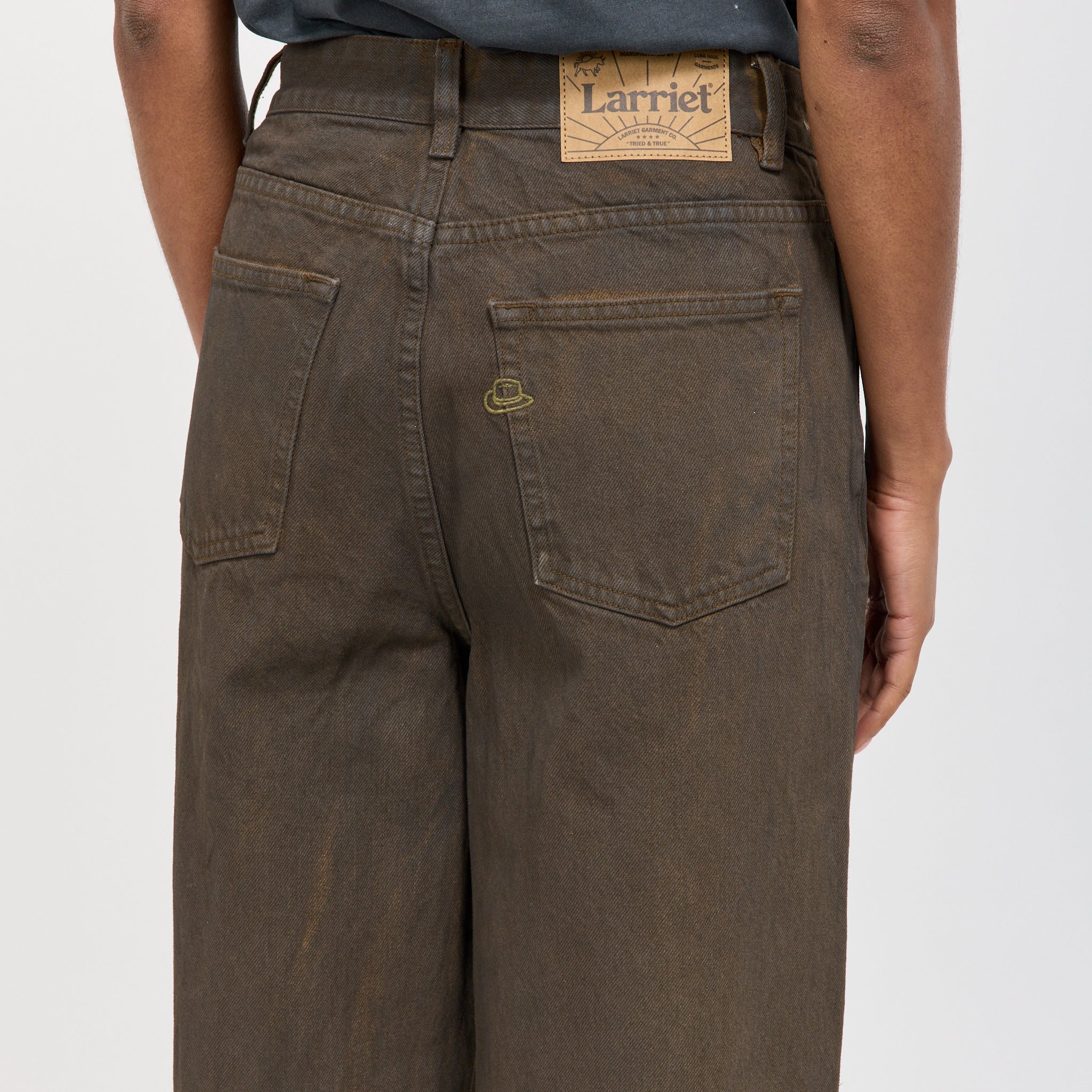 Womens Wale Jeans Mud Wash