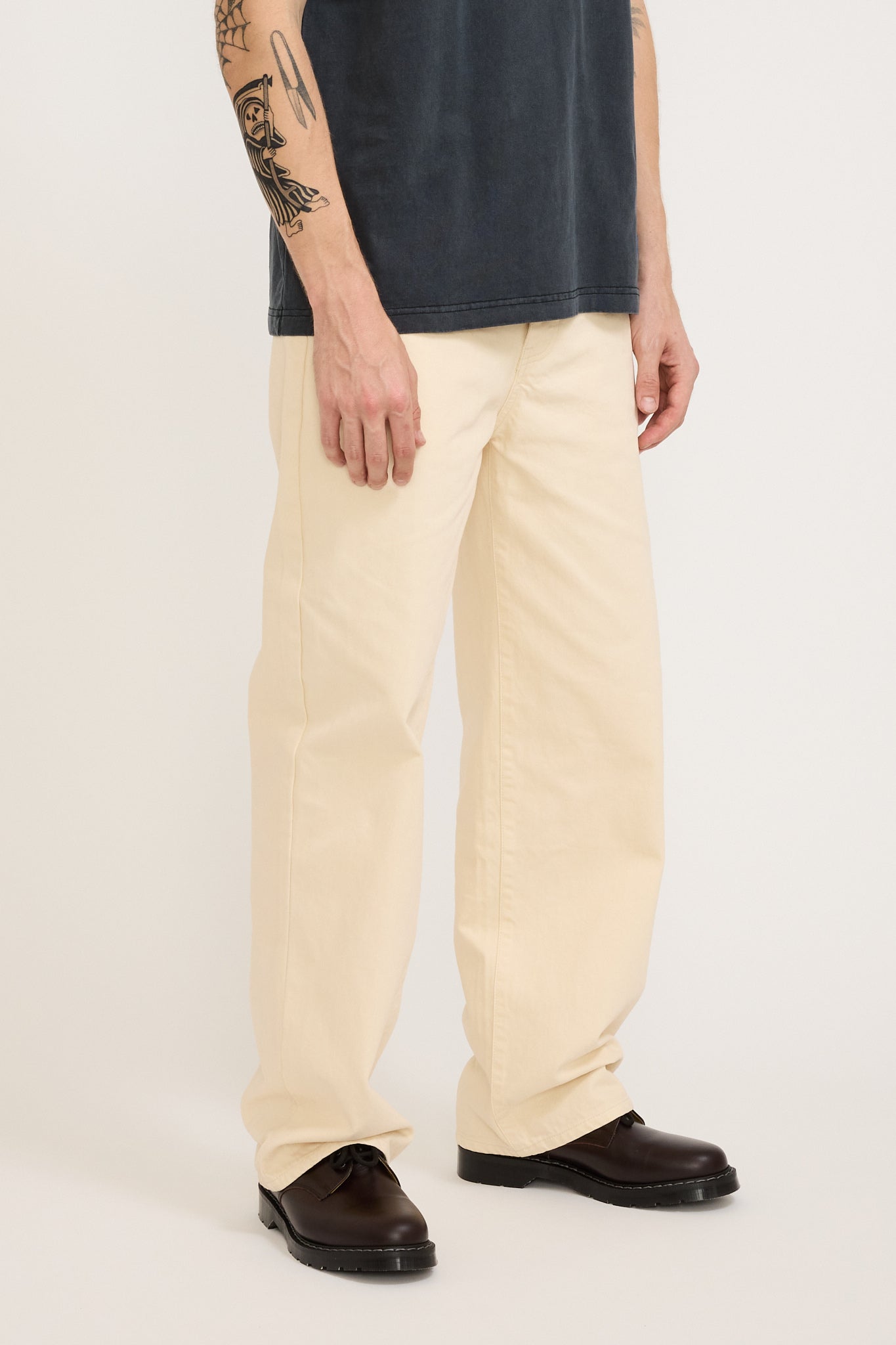 Larriet | Wale Jeans Natural | Maplestore