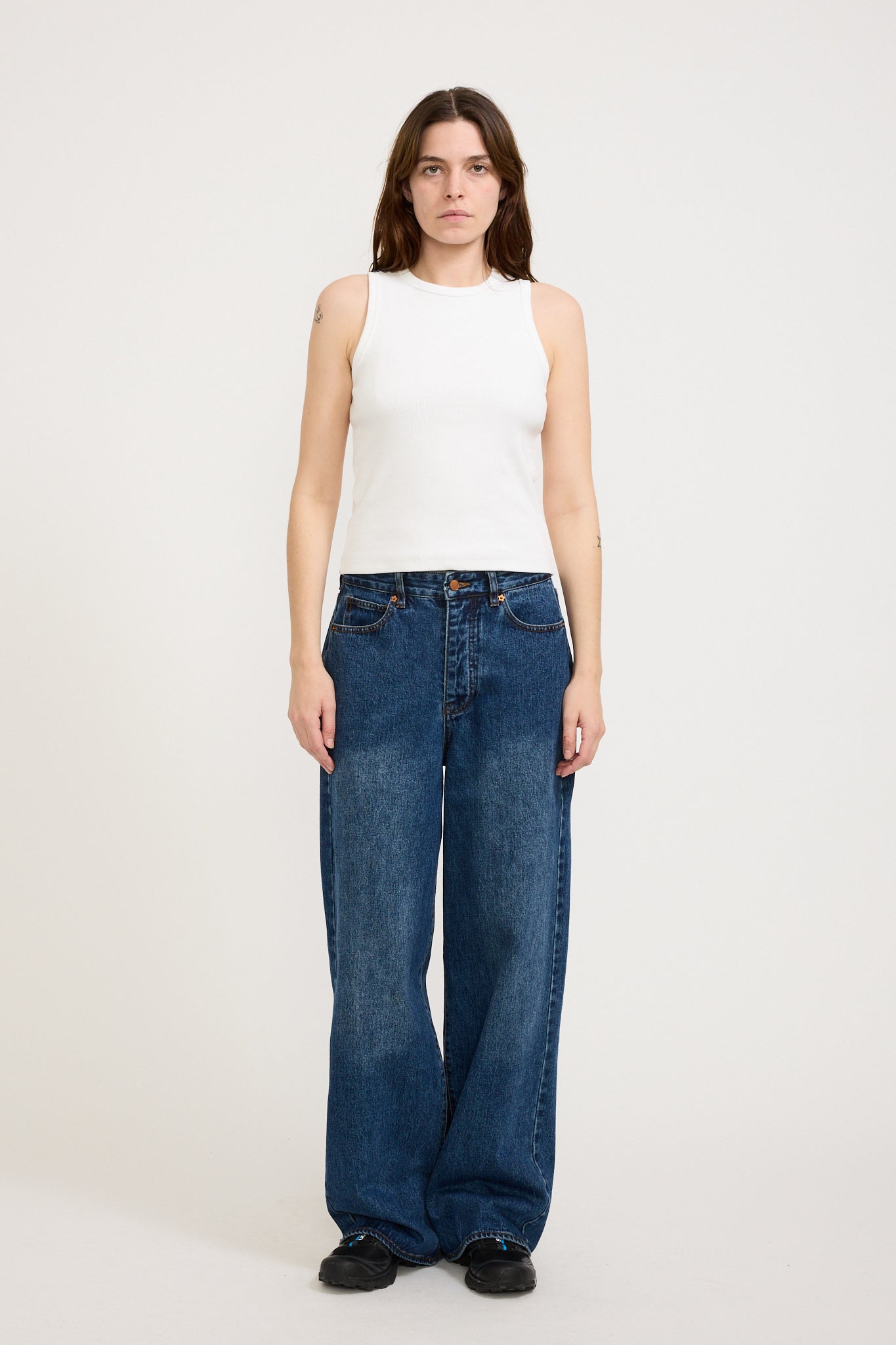 Womens Wale Jean 70s Wash