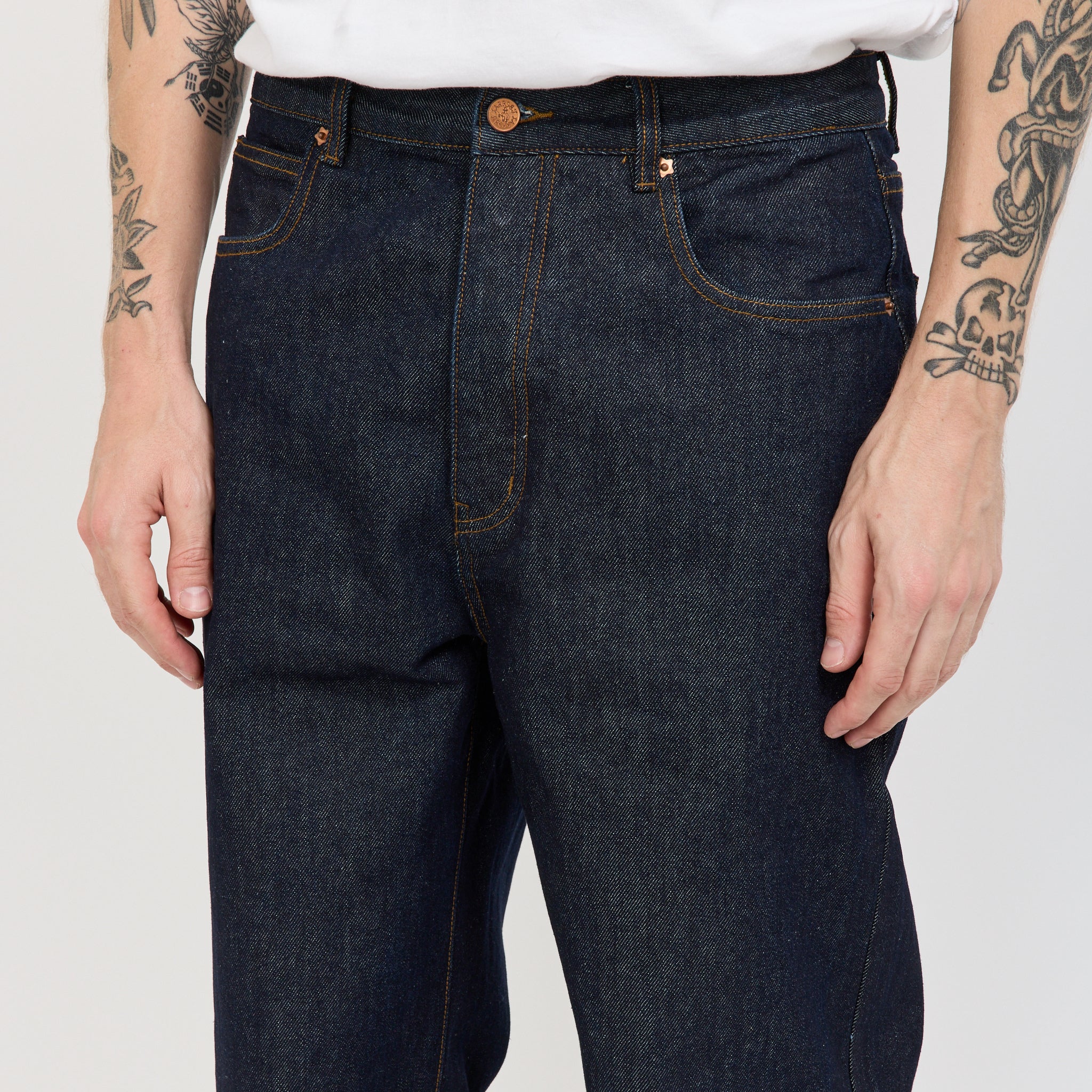 Larriet | Wale Jeans Indigo | Maplestore