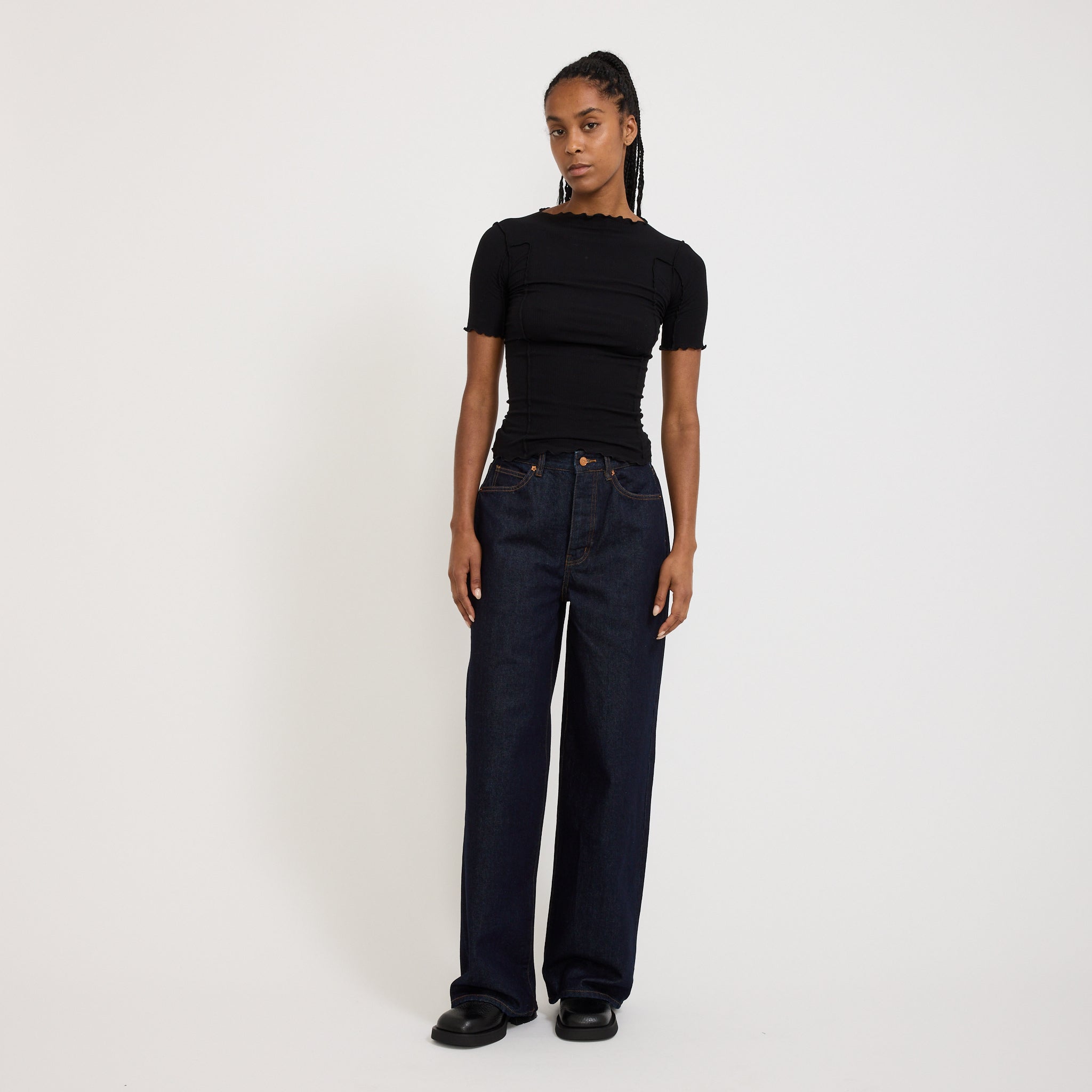Womens Wale Jeans Indigo