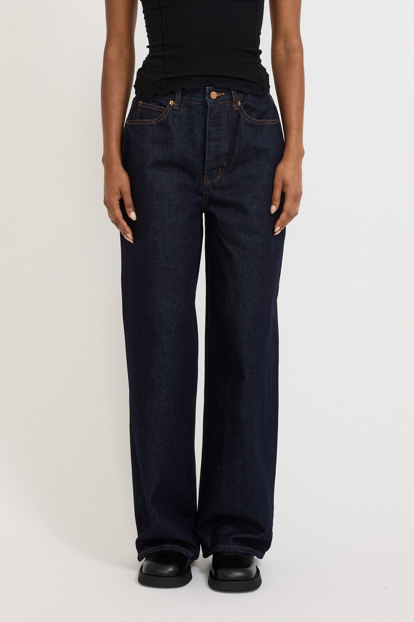 Womens Wale Jeans Indigo