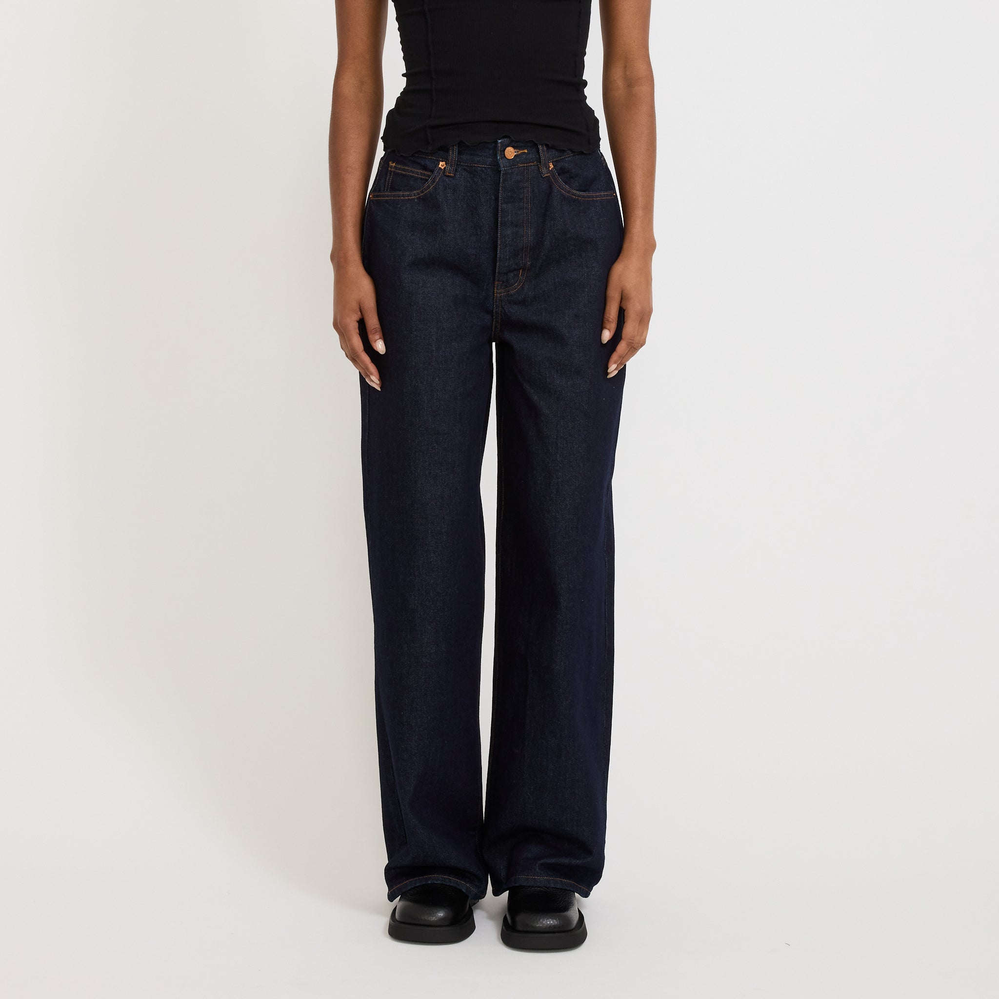 Womens Wale Jeans Indigo