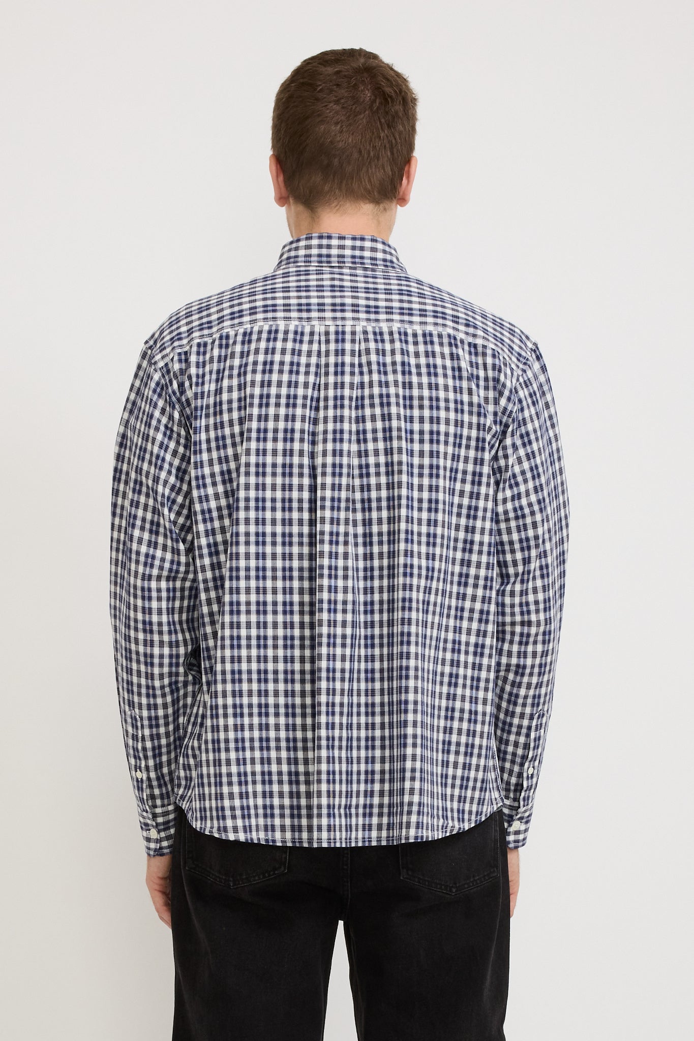 Weisner Shirt Navy Plaid