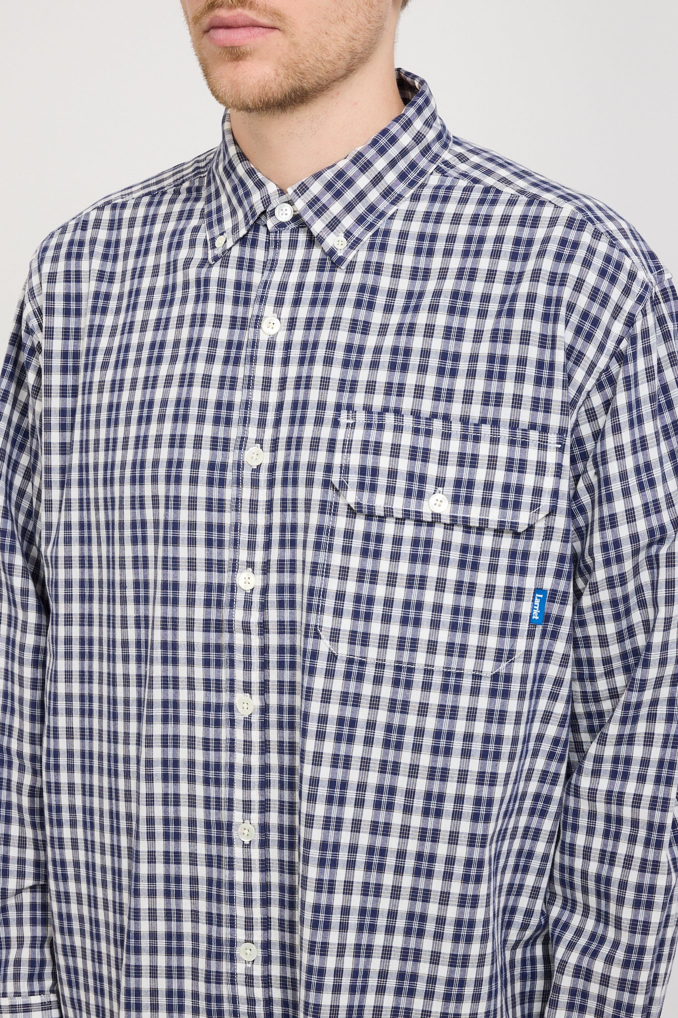 Weisner Shirt Navy Plaid