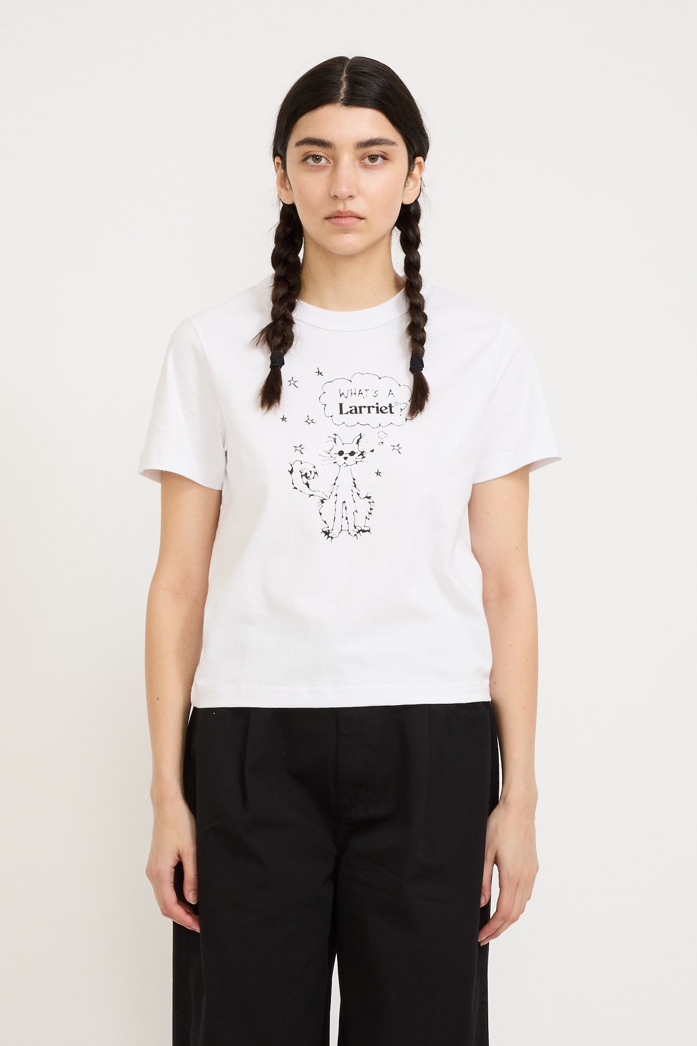 Larriet | What? Tee White | Maplestore