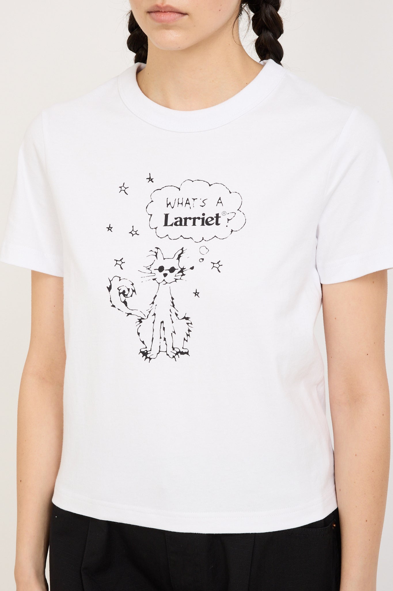 Larriet | What? Tee White | Maplestore