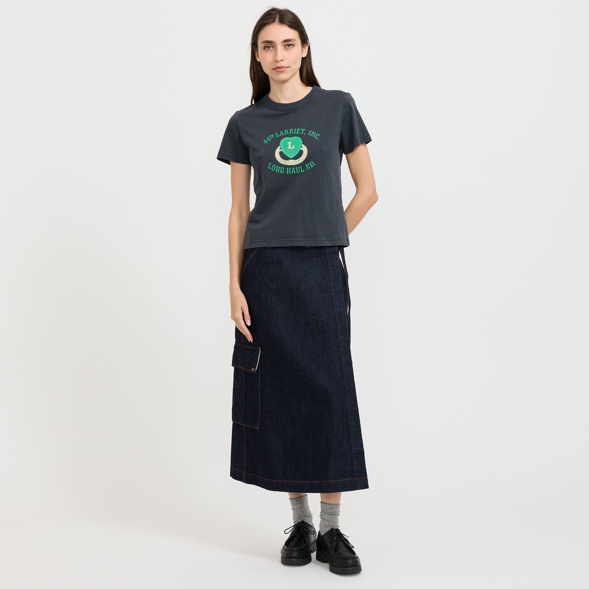 Womens Amore Tee Used Black