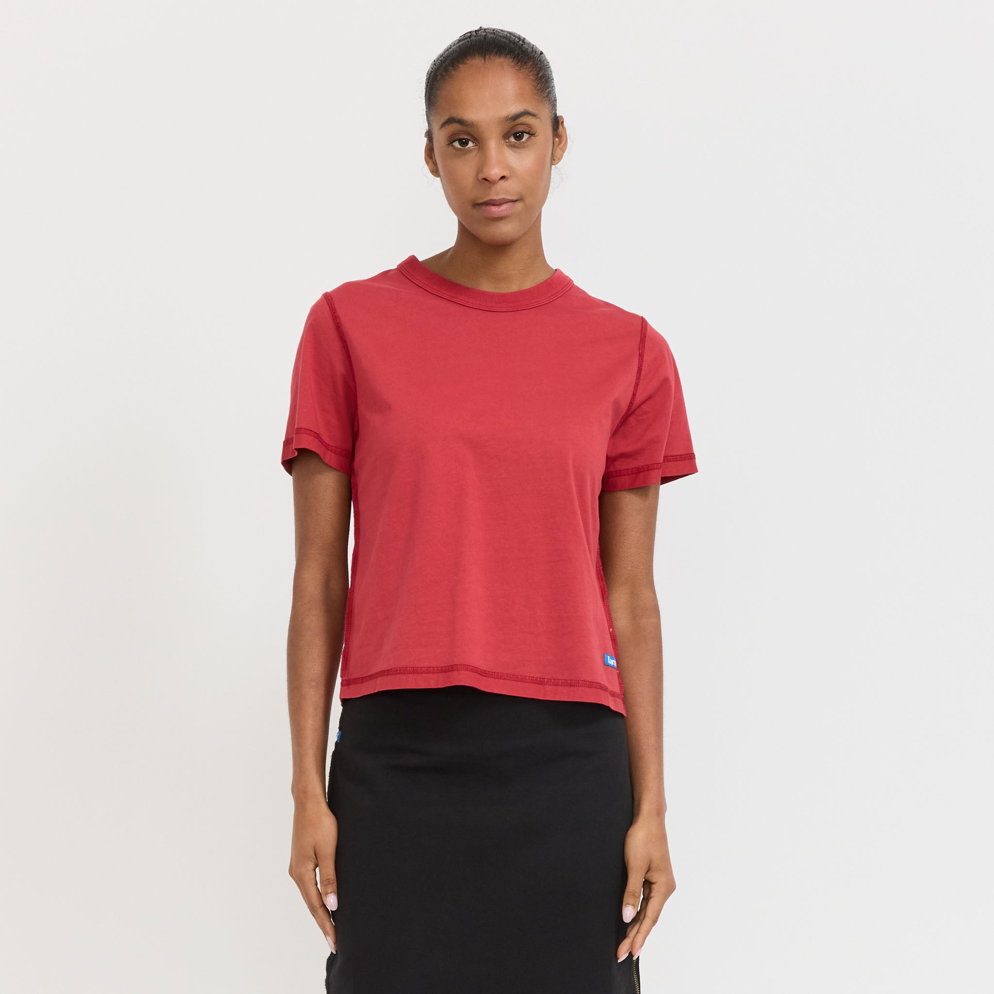 Womens Blind Tee Red