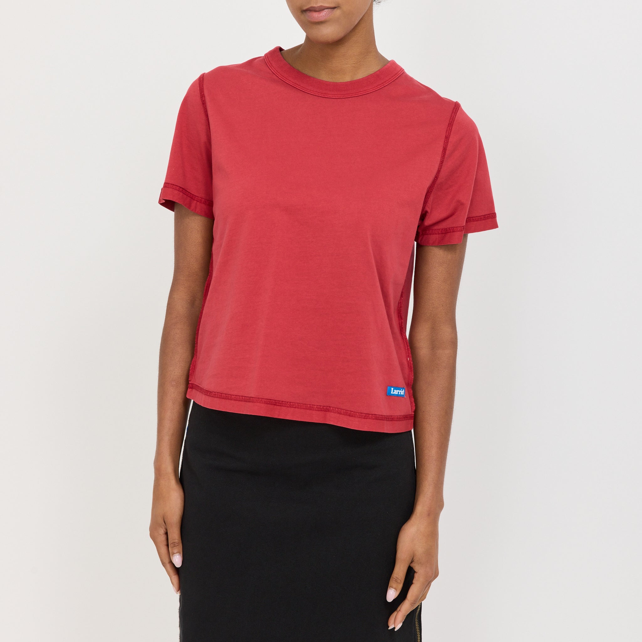 Womens Blind Tee Red