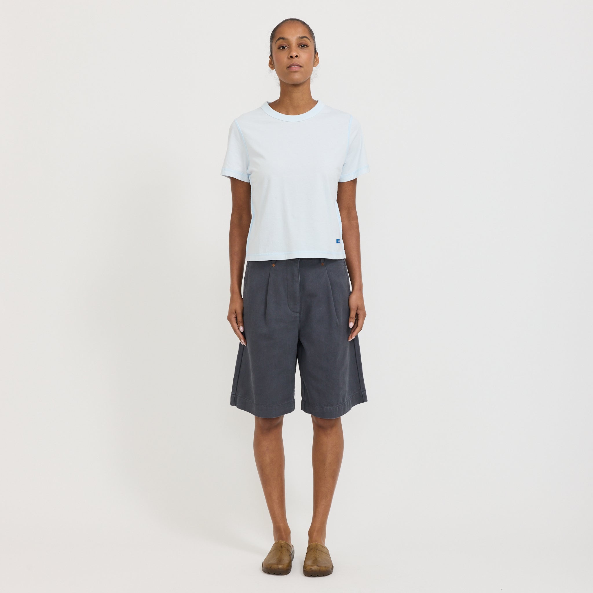 Womens Blind Tee Sky