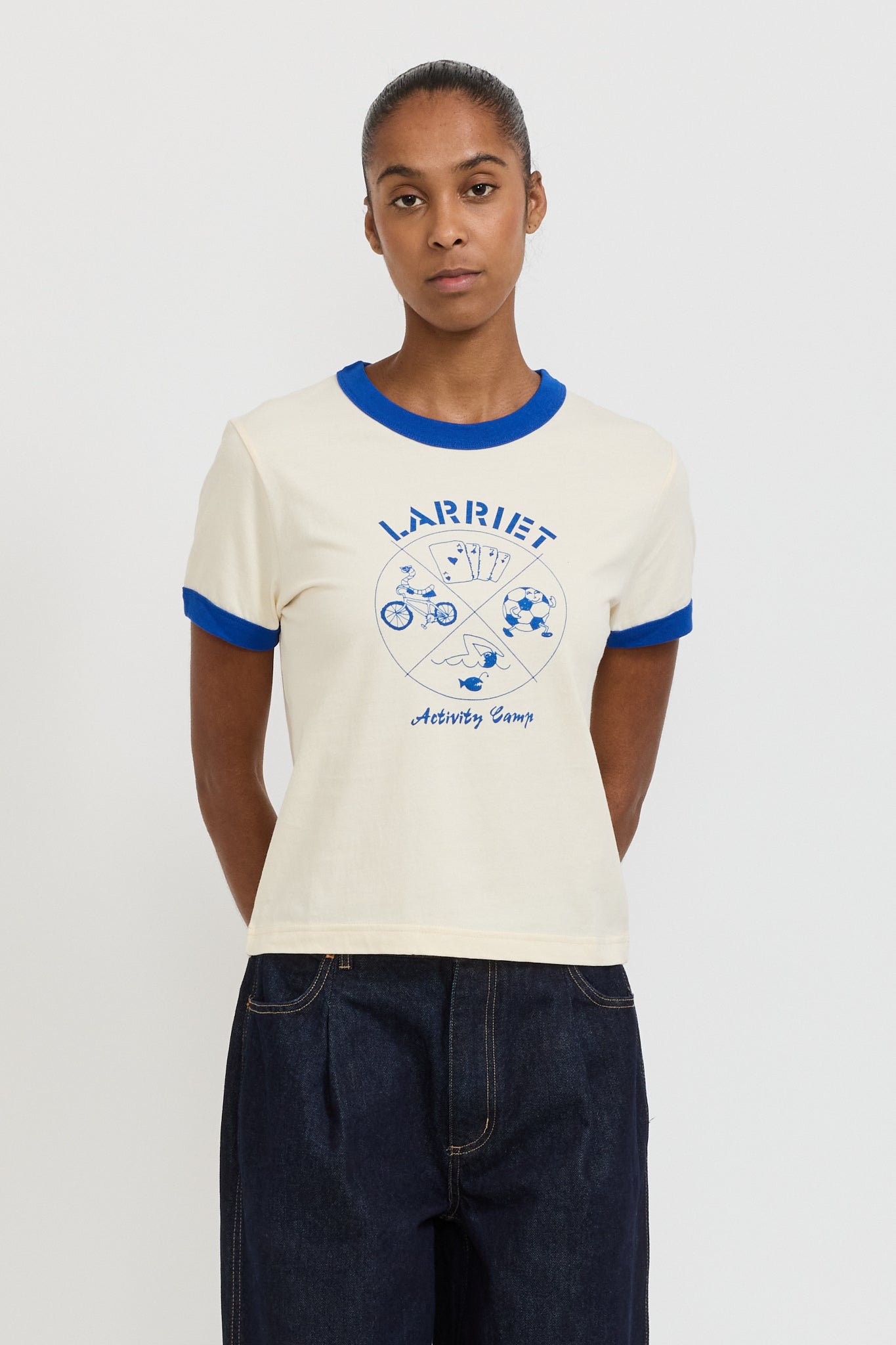 Larriet | Camp Larriet Tee Natural | Maplestore